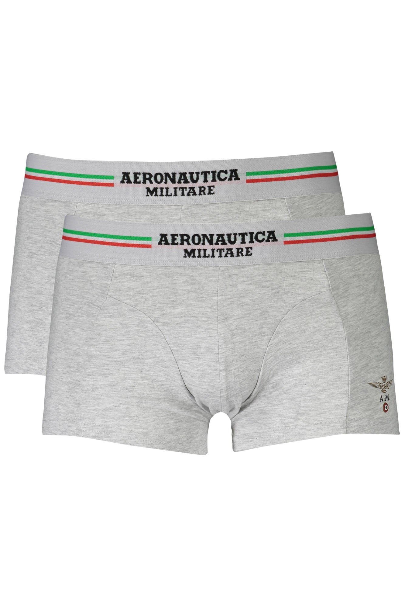 AERONAUTICA MILITARE BOXER UOMO GRIGIO