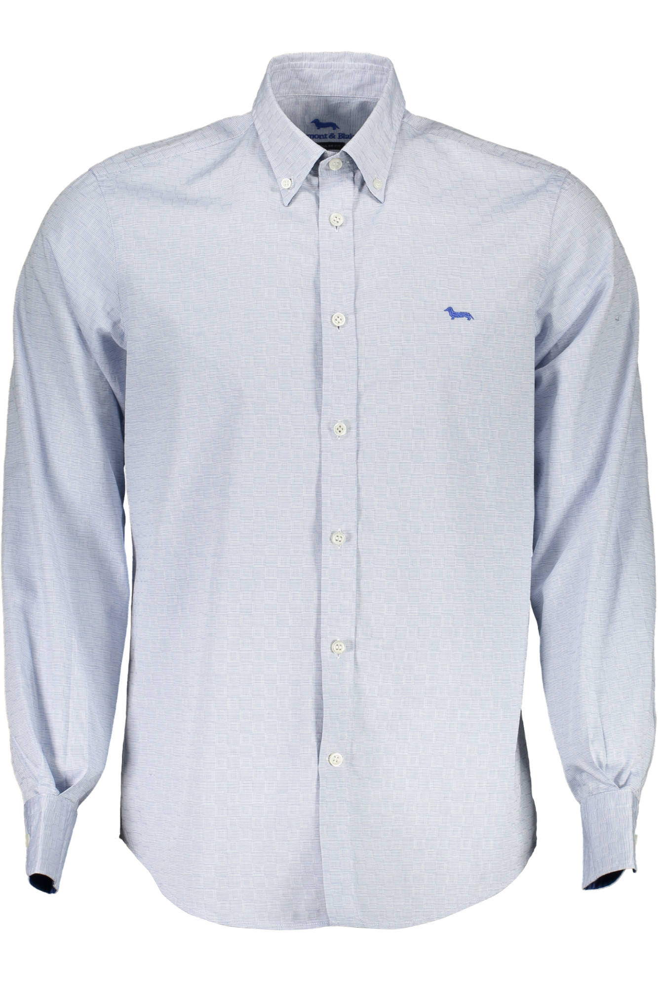 HARMONT & BLAINE CAMICIA MANICHE LUNGHE UOMO AZZURRO