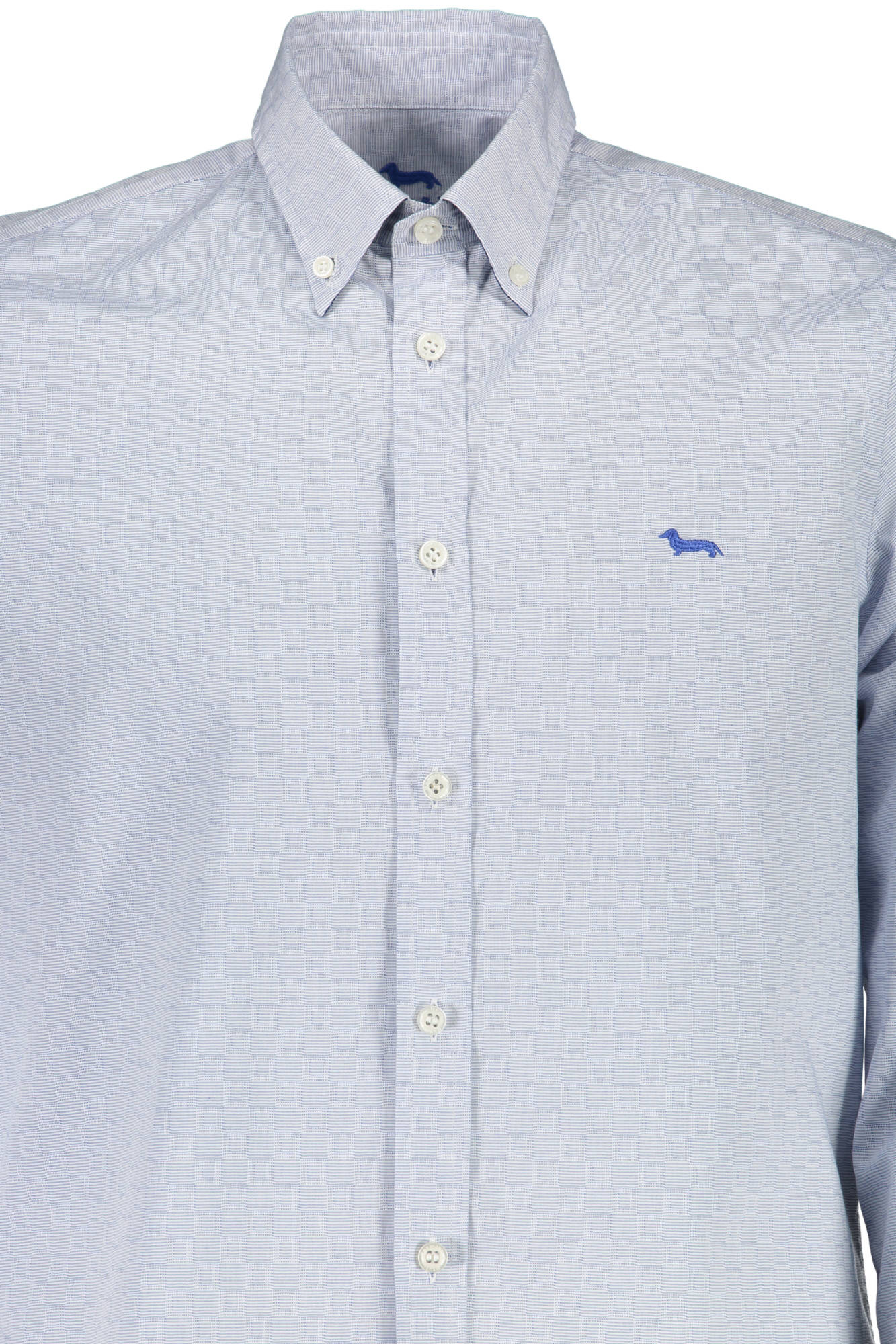 HARMONT & BLAINE CAMICIA MANICHE LUNGHE UOMO AZZURRO