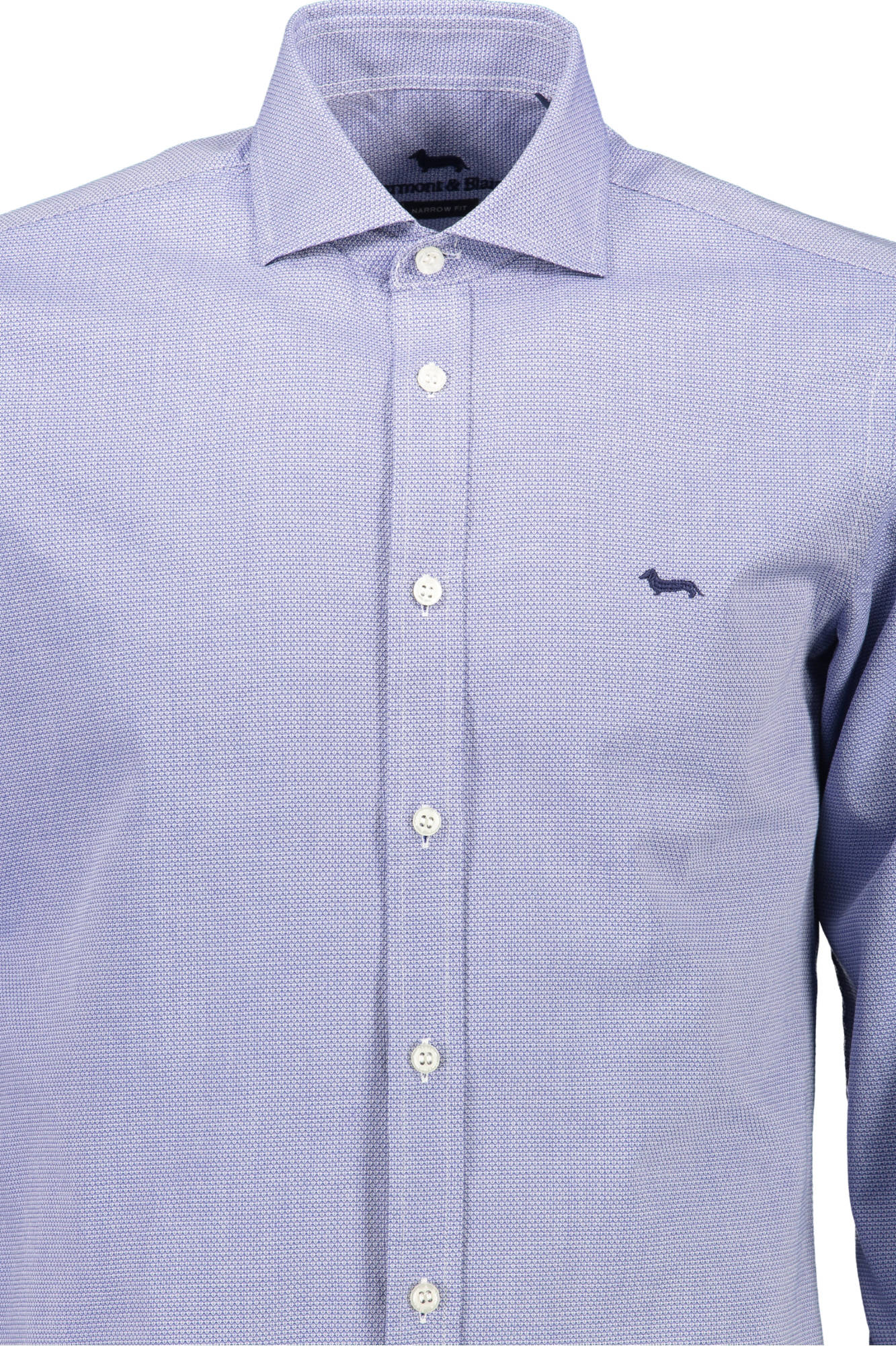 HARMONT & BLAINE CAMICIA MANICHE LUNGHE UOMO BLU