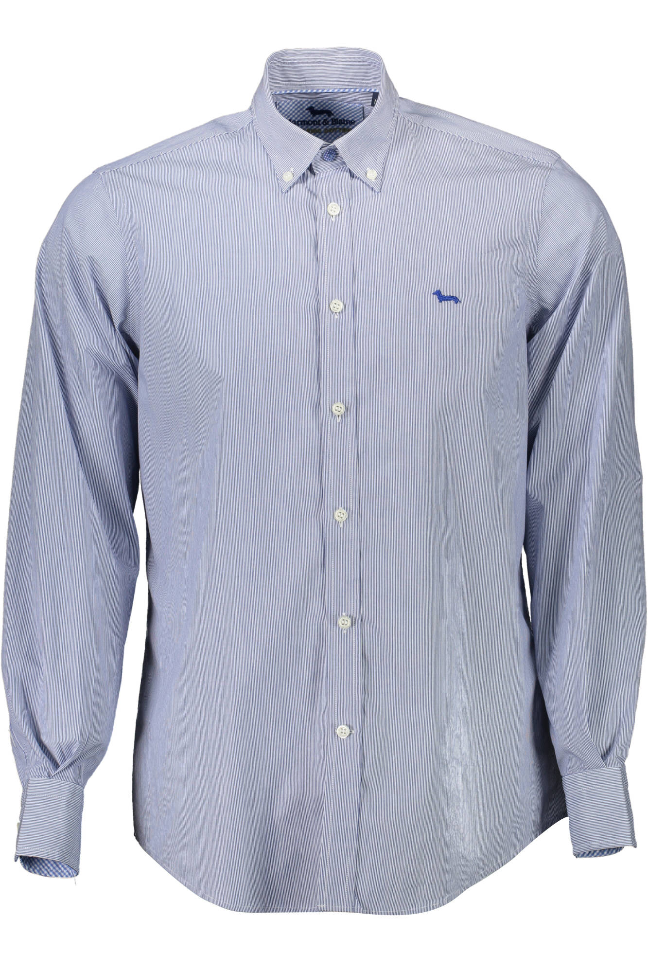 HARMONT & BLAINE CAMICIA MANICHE LUNGHE UOMO BLU