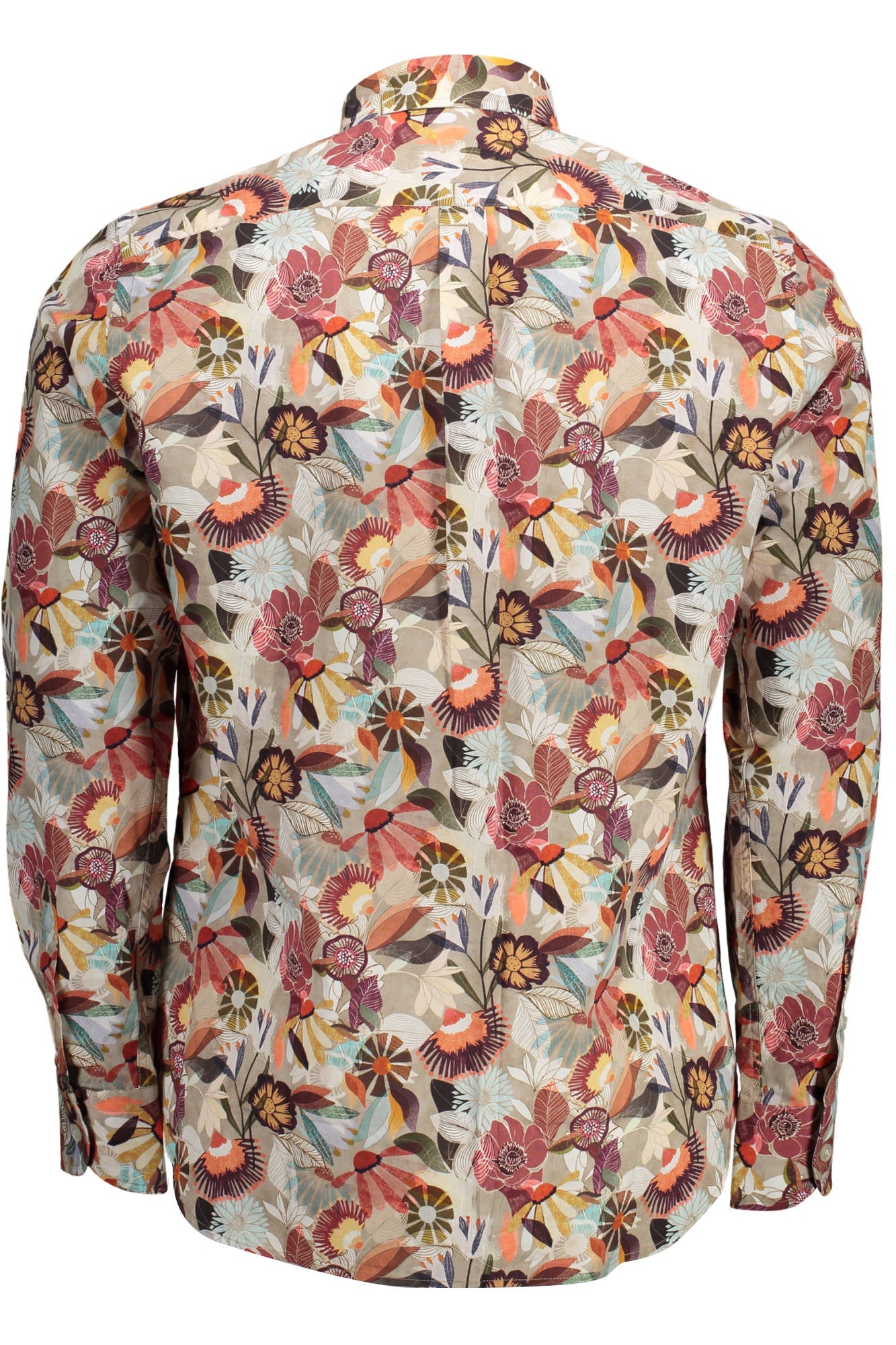 HARMONT & BLAINE CAMICIA MANICHE LUNGHE UOMO BEIGE