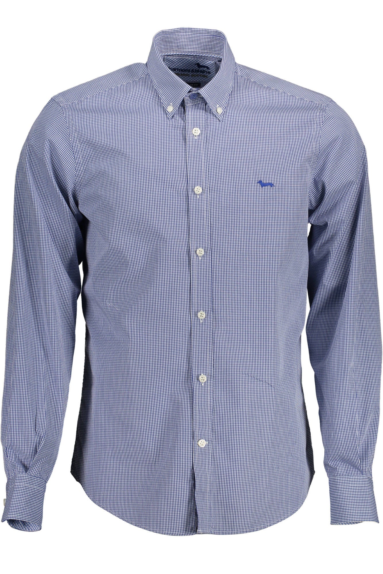 HARMONT & BLAINE CAMICIA MANICHE LUNGHE UOMO BLU