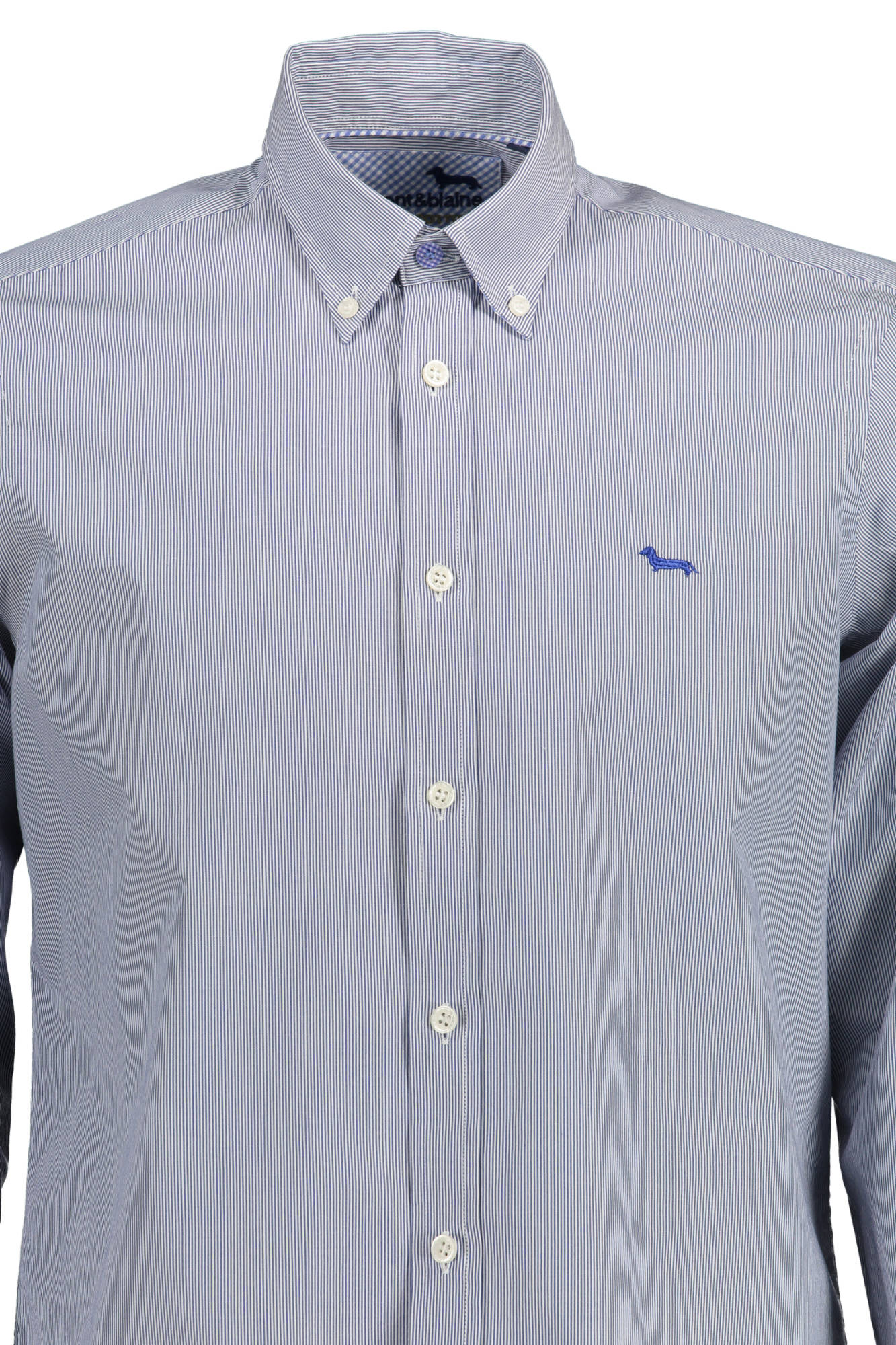 HARMONT & BLAINE CAMICIA MANICHE LUNGHE UOMO BLU