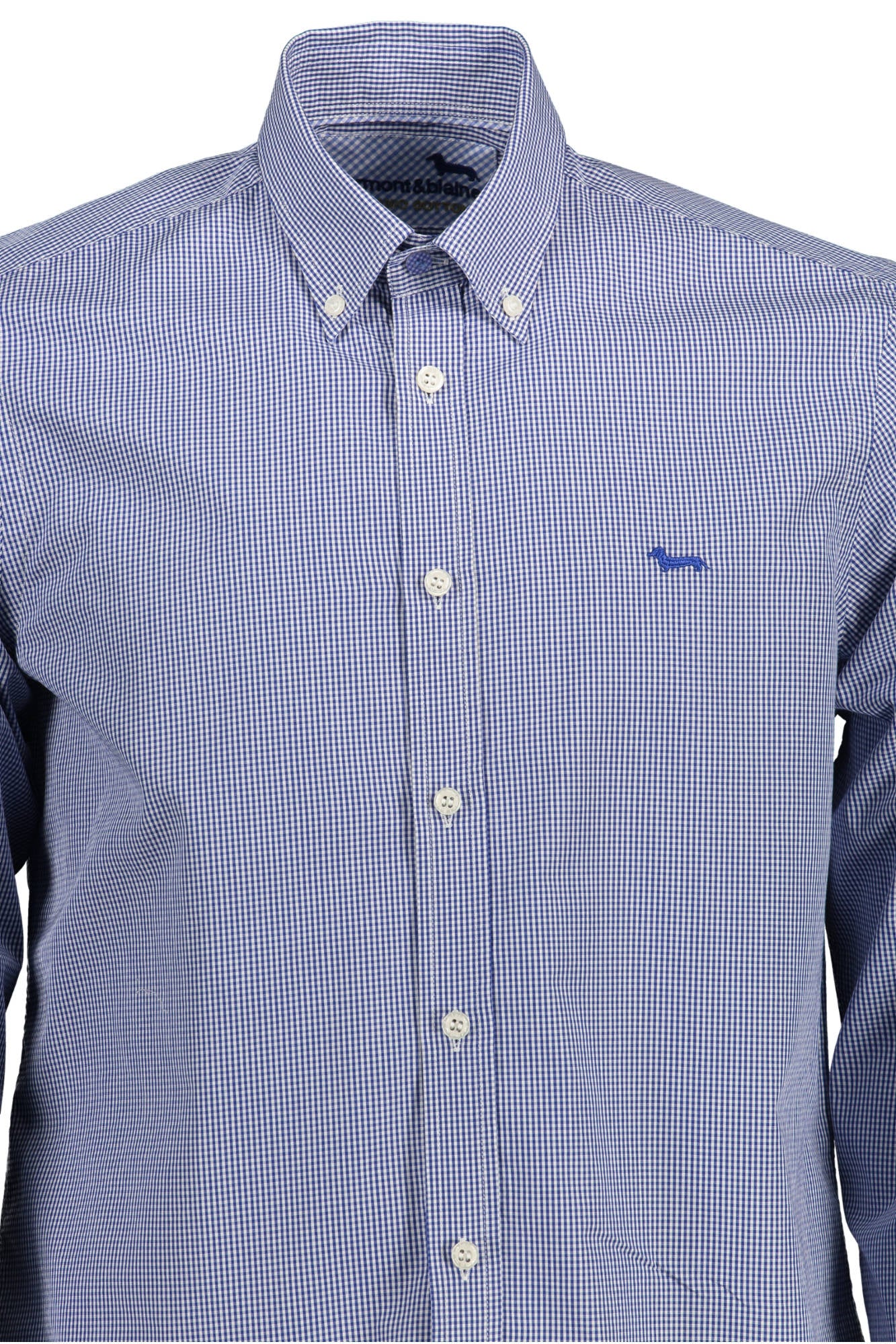 HARMONT & BLAINE CAMICIA MANICHE LUNGHE UOMO BLU