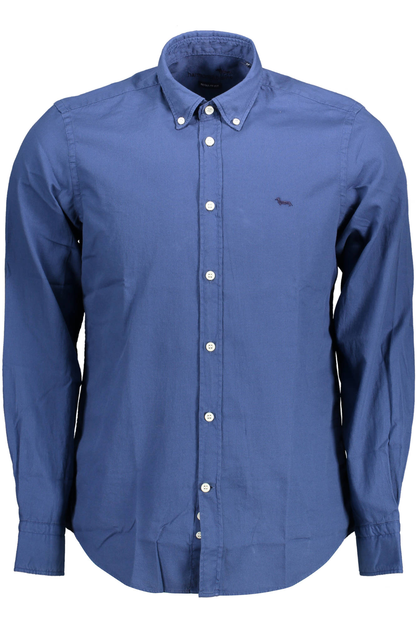 HARMONT & BLAINE CAMICIA MANICHE LUNGHE UOMO BLU