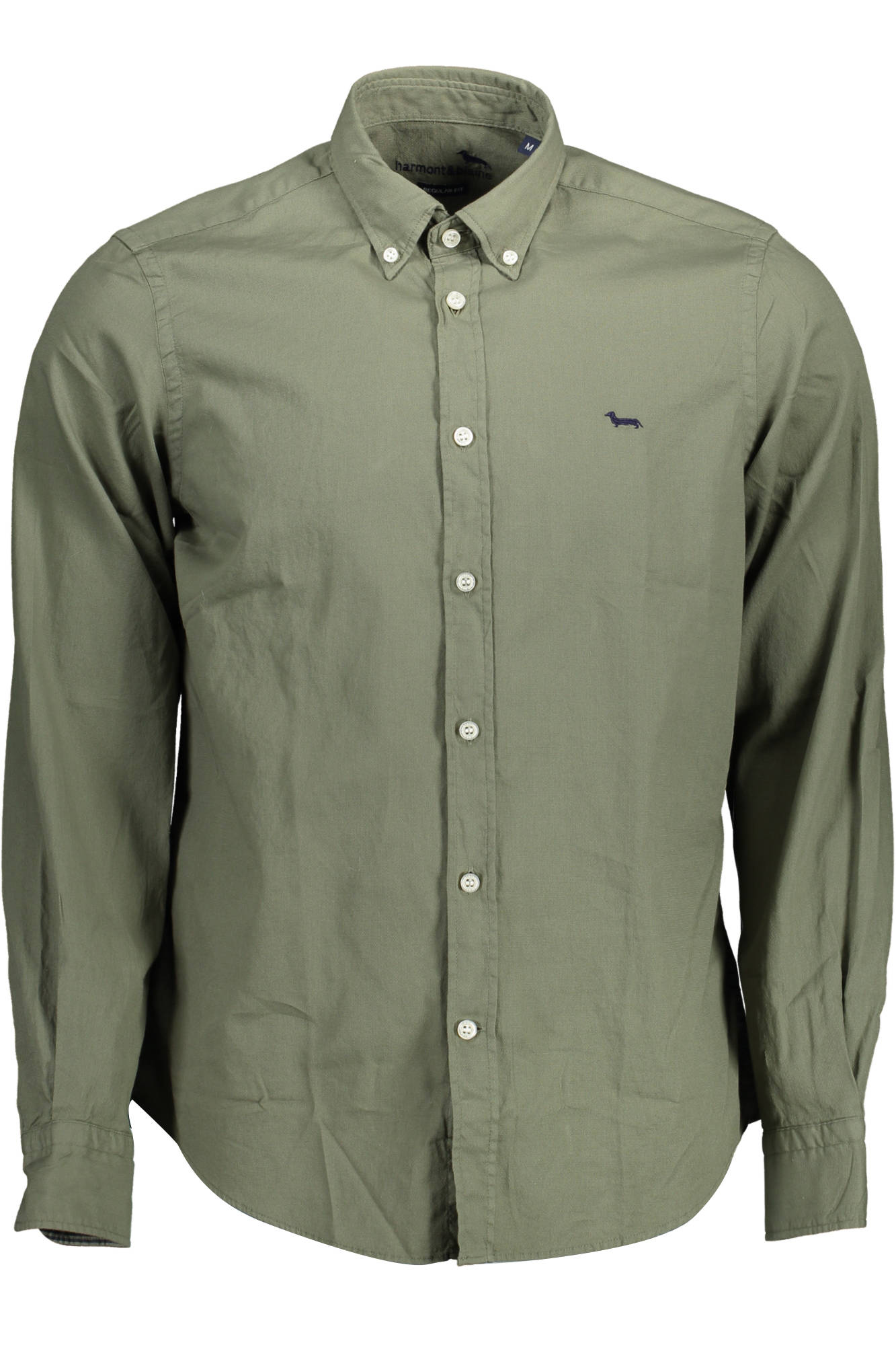 HARMONT & BLAINE CAMICIA MANICHE LUNGHE UOMO VERDE
