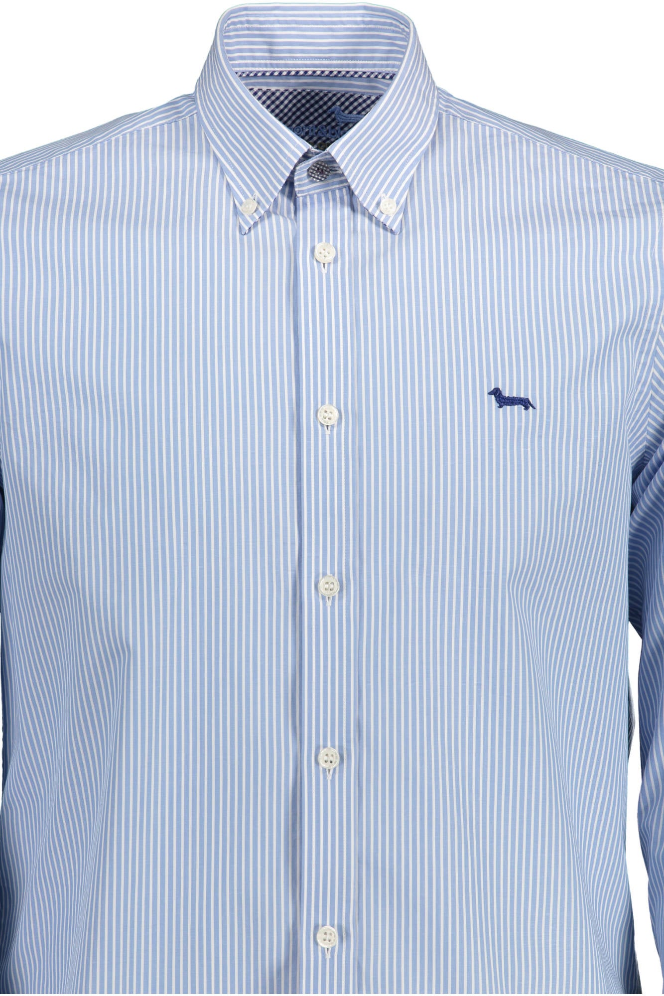 HARMONT & BLAINE CAMICIA MANICHE LUNGHE UOMO AZZURRO