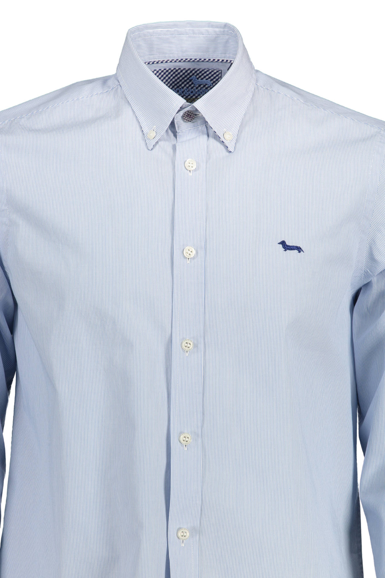 HARMONT & BLAINE CAMICIA MANICHE LUNGHE UOMO AZZURRO