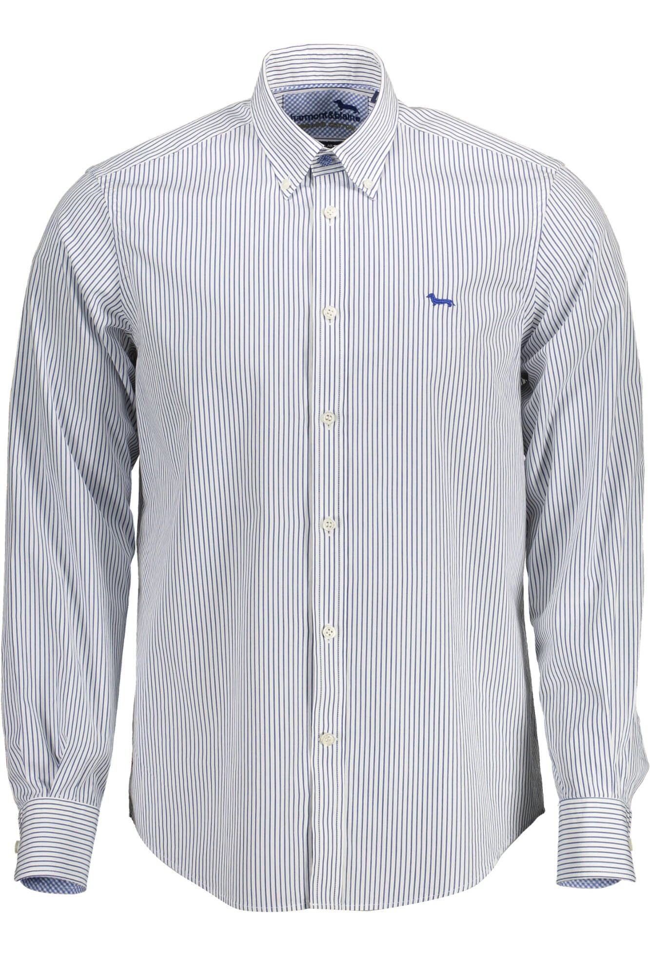 HARMONT & BLAINE CAMICIA MANICHE LUNGHE UOMO BLU