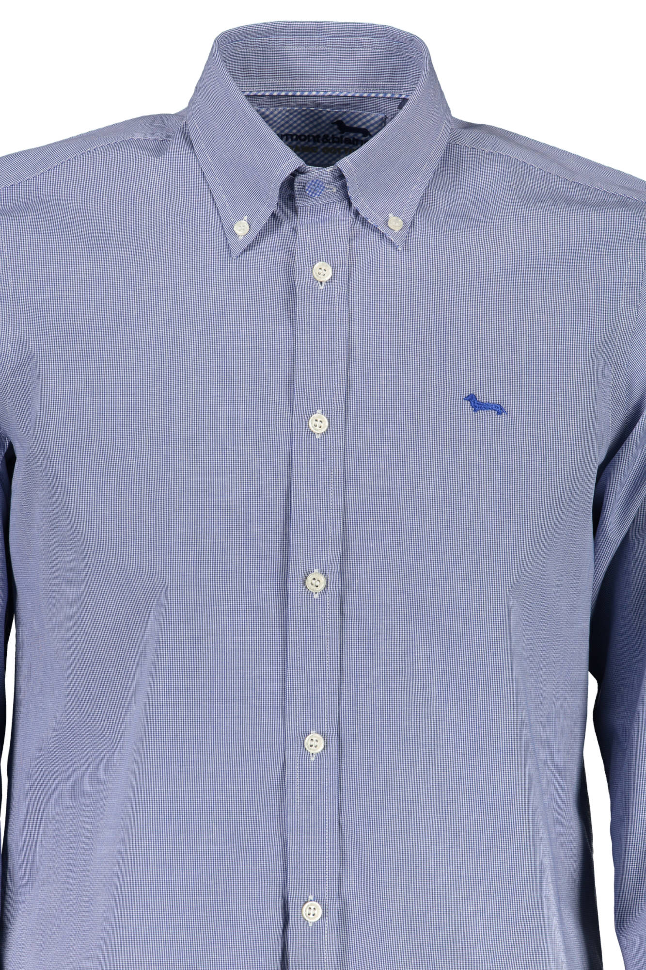 HARMONT & BLAINE CAMICIA MANICHE LUNGHE UOMO BLU