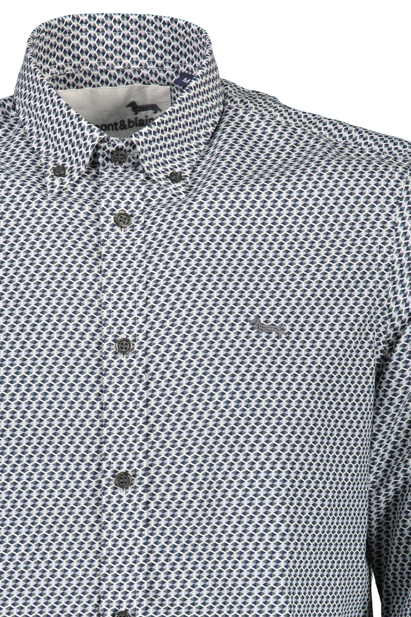 HARMONT & BLAINE CAMICIA MANICHE LUNGHE UOMO BLU