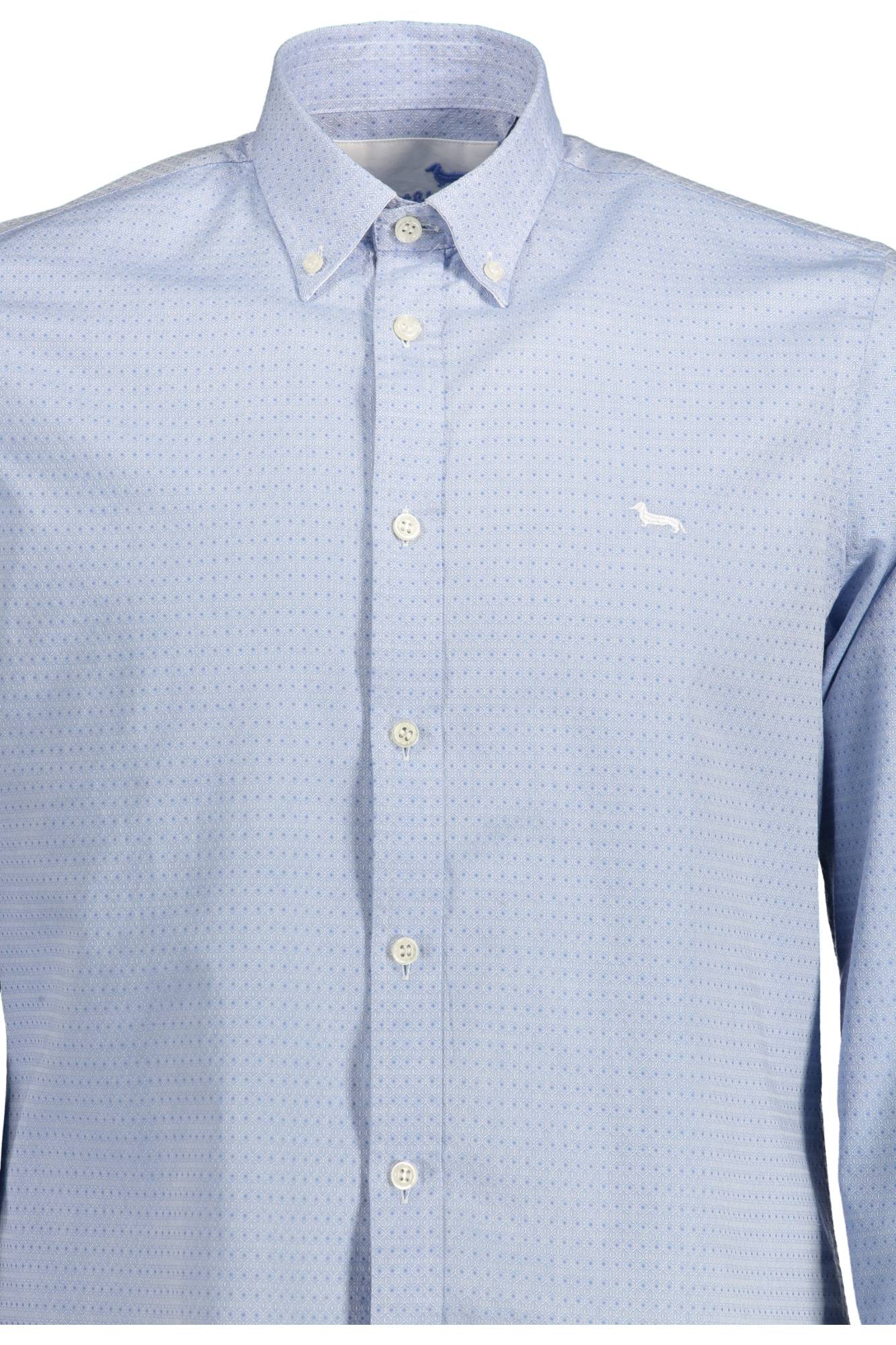 HARMONT & BLAINE CAMICIA MANICHE LUNGHE UOMO AZZURRO