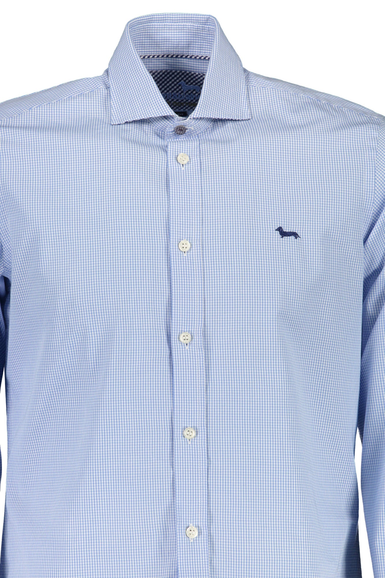 HARMONT & BLAINE CAMICIA MANICHE LUNGHE UOMO AZZURRO