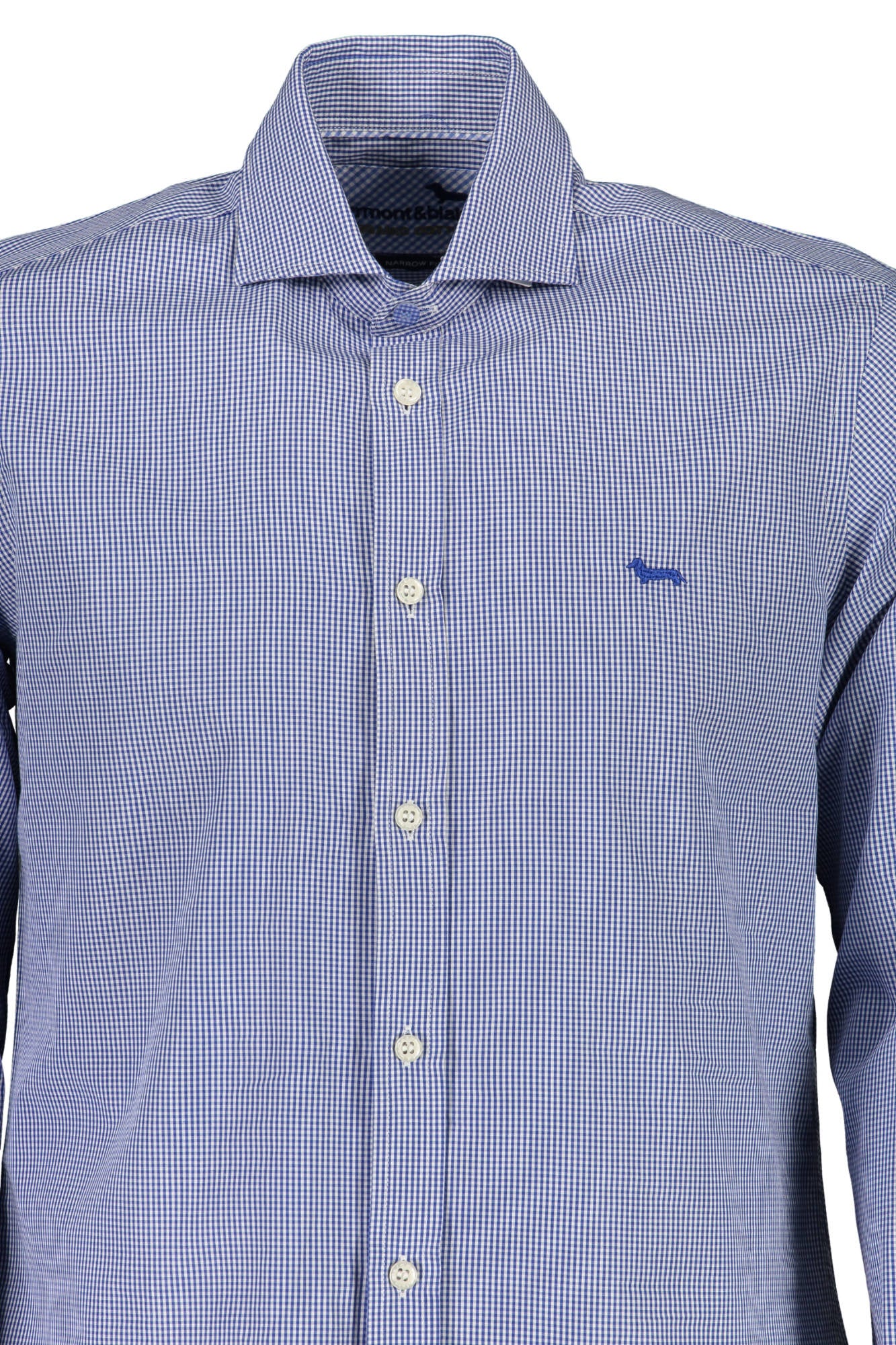 HARMONT & BLAINE CAMICIA MANICHE LUNGHE UOMO BLU