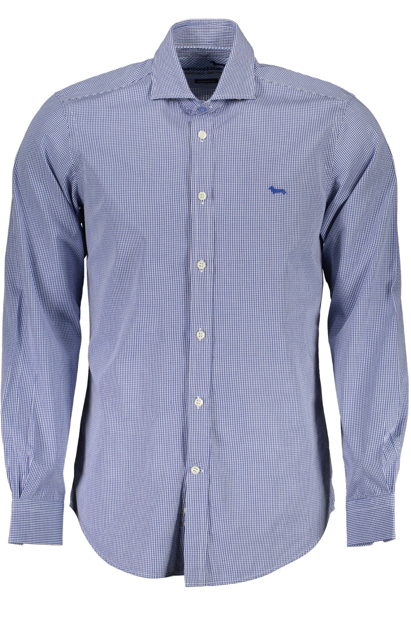 HARMONT & BLAINE CAMICIA MANICHE LUNGHE UOMO BLU