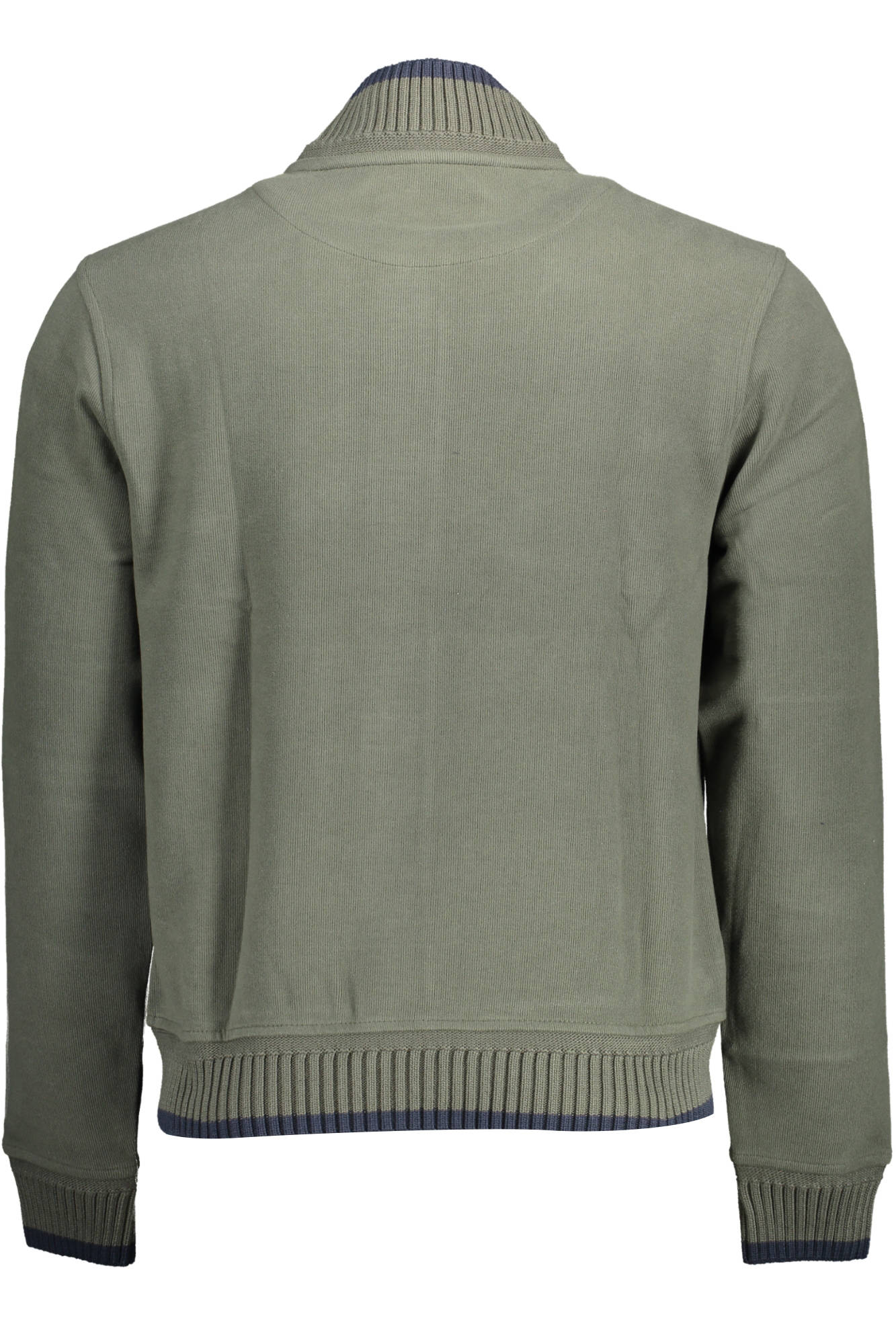 HARMONT & BLAINE FELPA CON ZIP UOMO VERDE