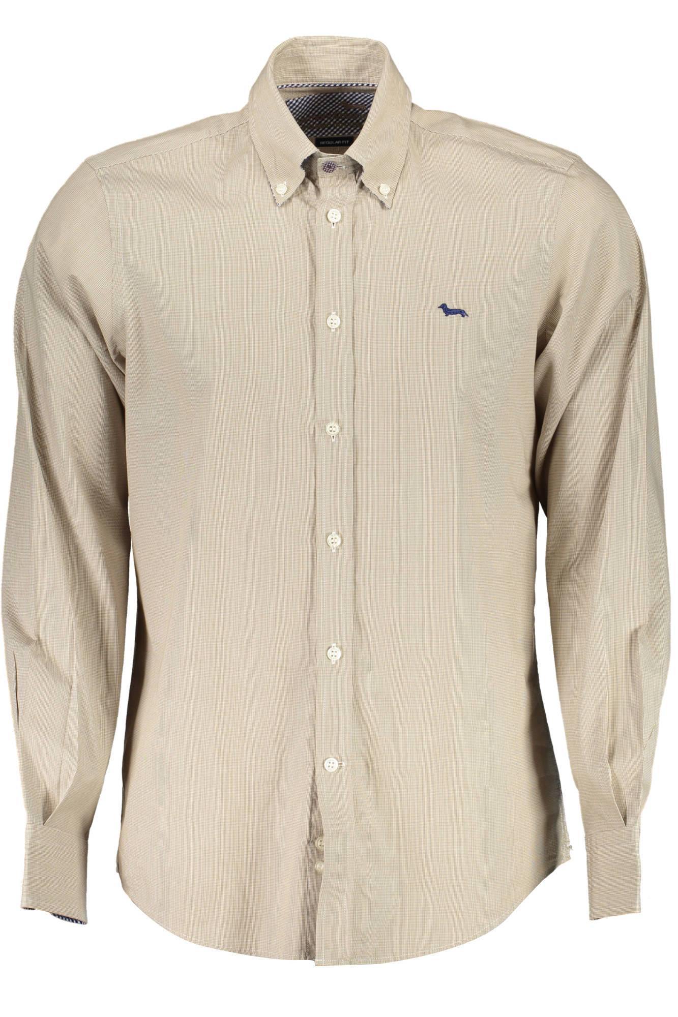 HARMONT & BLAINE CAMICIA MANICHE LUNGHE UOMO BEIGE