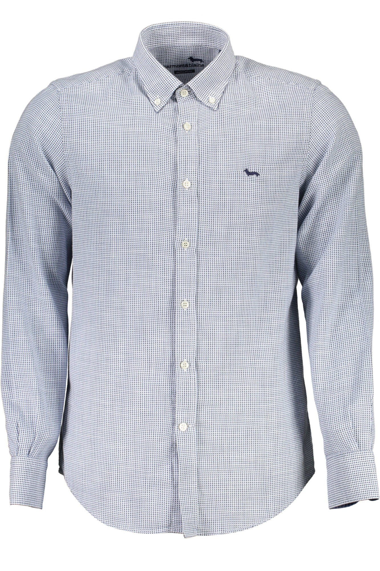 HARMONT & BLAINE CAMICIA MANICHE LUNGHE UOMO AZZURRO