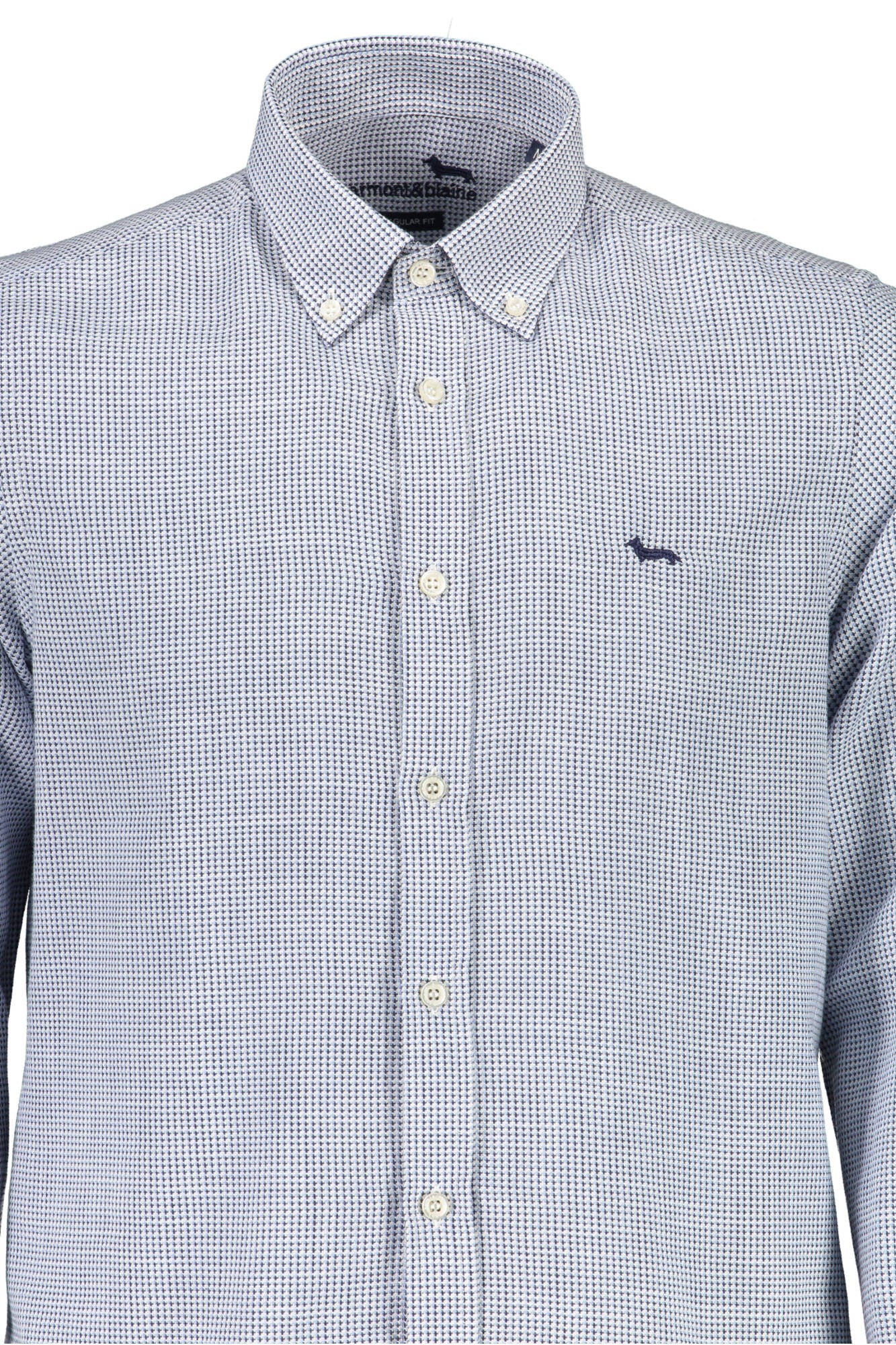 HARMONT & BLAINE CAMICIA MANICHE LUNGHE UOMO AZZURRO