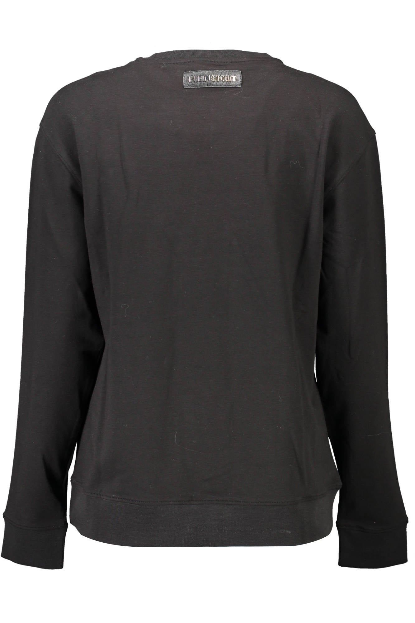 PLEIN SPORT FELPA SENZA ZIP DONNA NERO