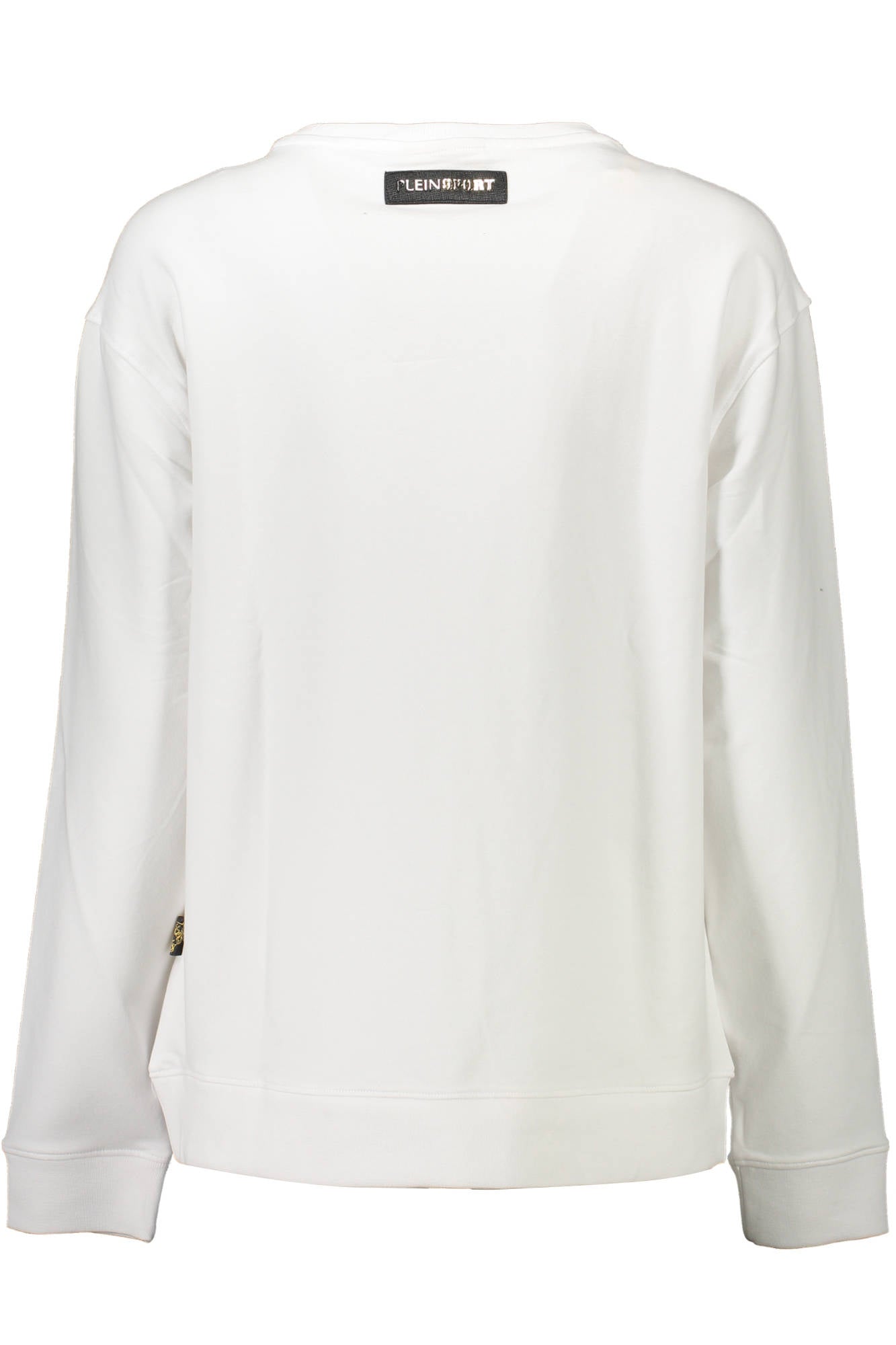 PLEIN SPORT FELPA SENZA ZIP DONNA BIANCO