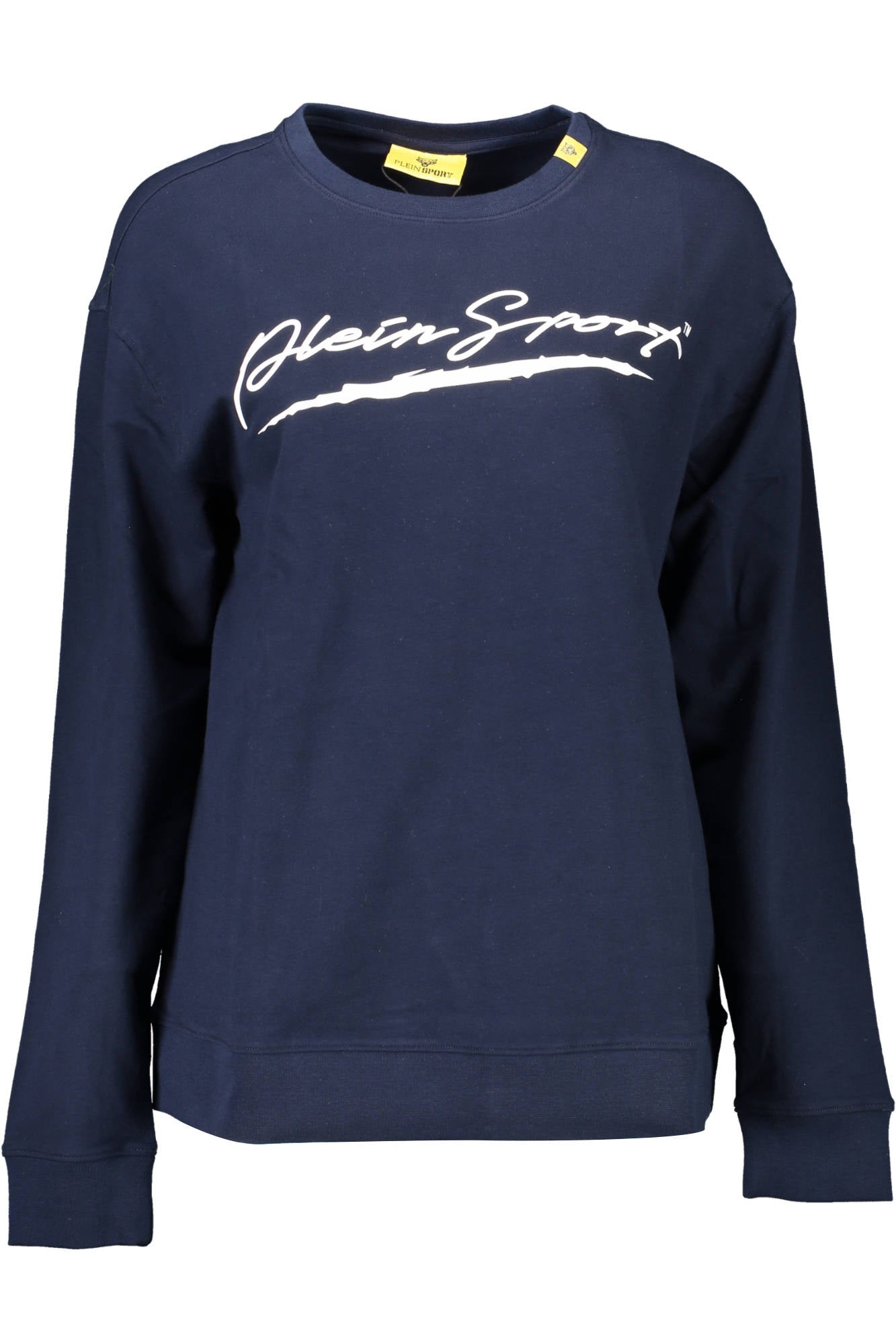 PLEIN SPORT FELPA SENZA ZIP DONNA BLU