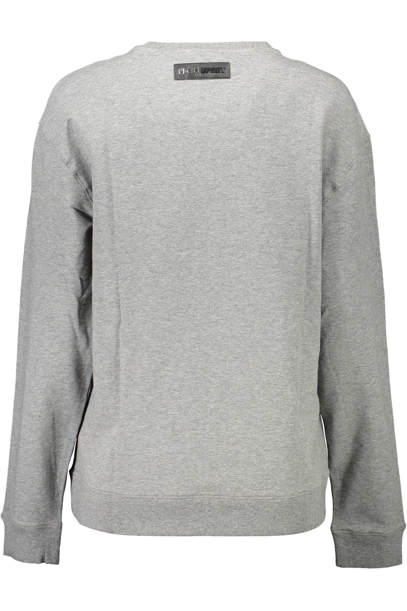 PLEIN SPORT FELPA SENZA ZIP DONNA GRIGIO