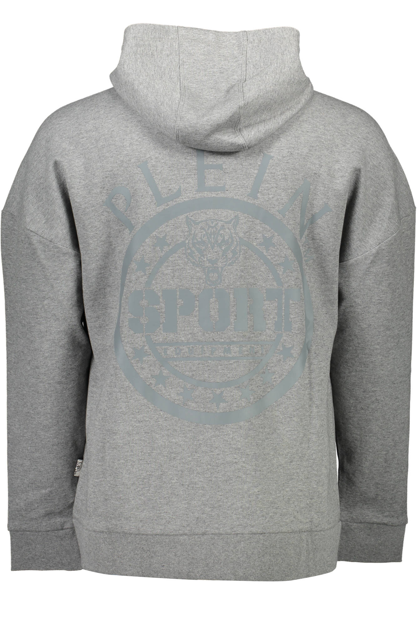 PLEIN SPORT FELPA CON ZIP UOMO GRIGIO