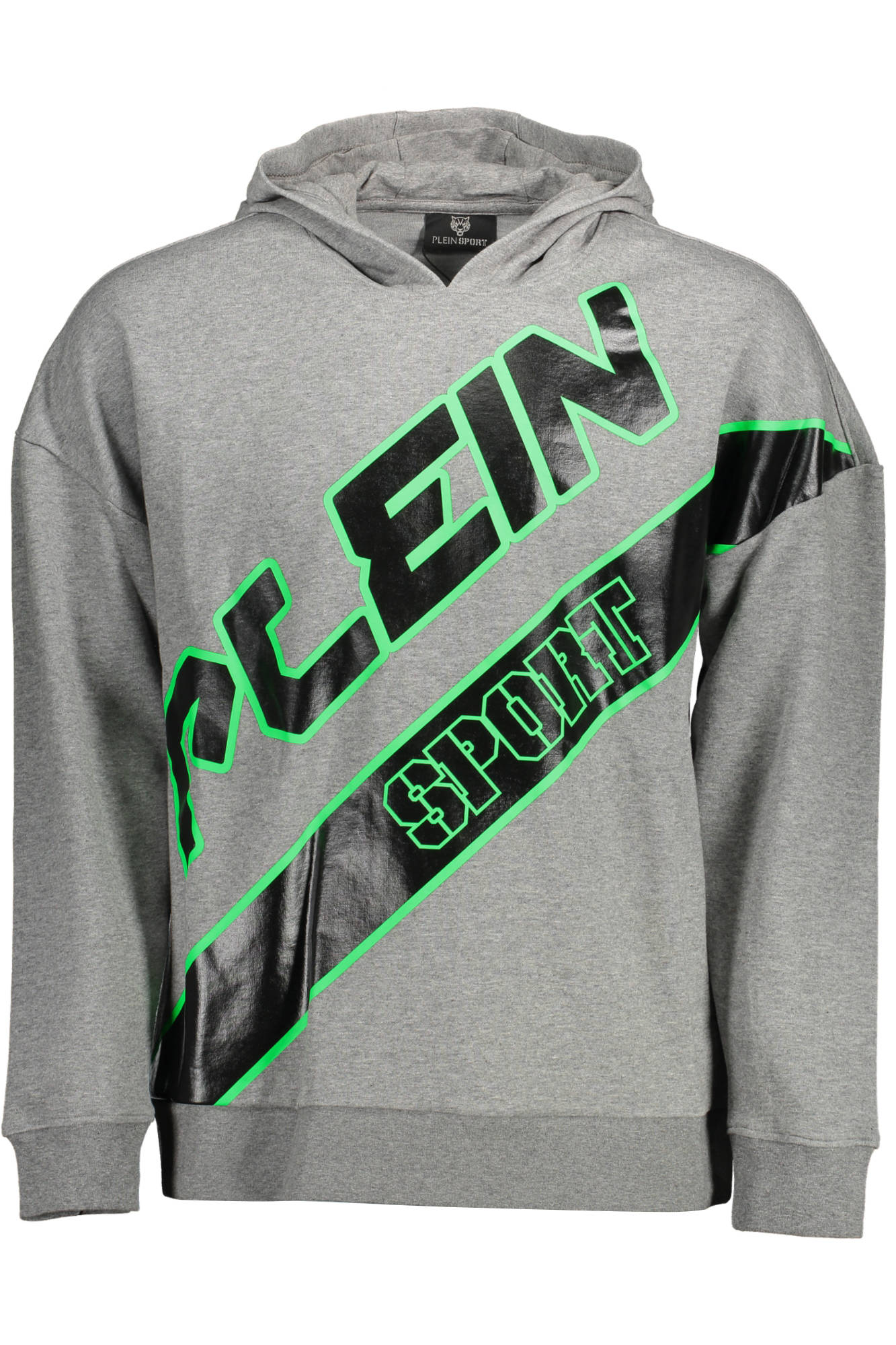 PLEIN SPORT FELPA SENZA ZIP UOMO GRIGIO