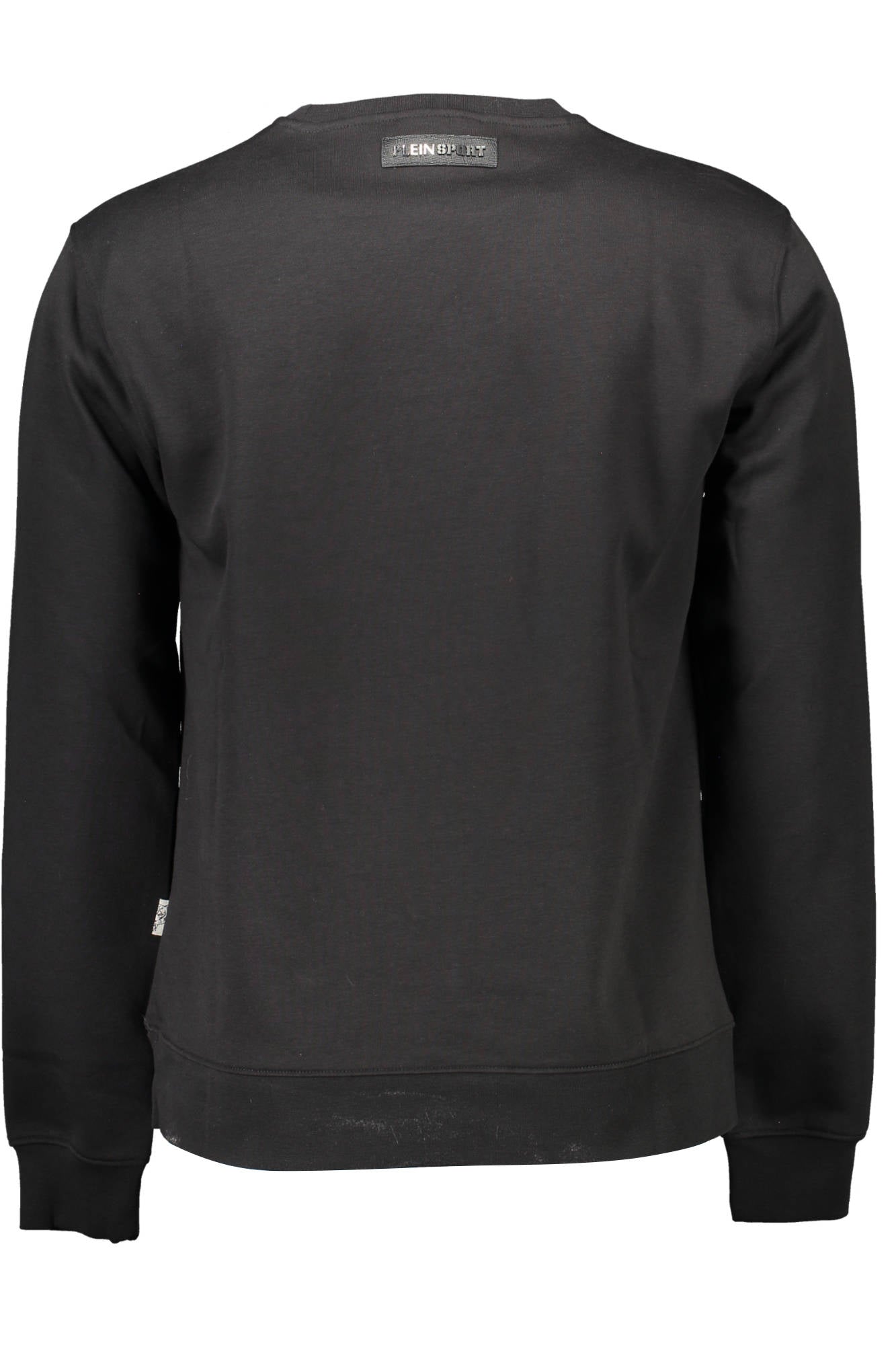 PLEIN SPORT FELPA SENZA ZIP UOMO NERO