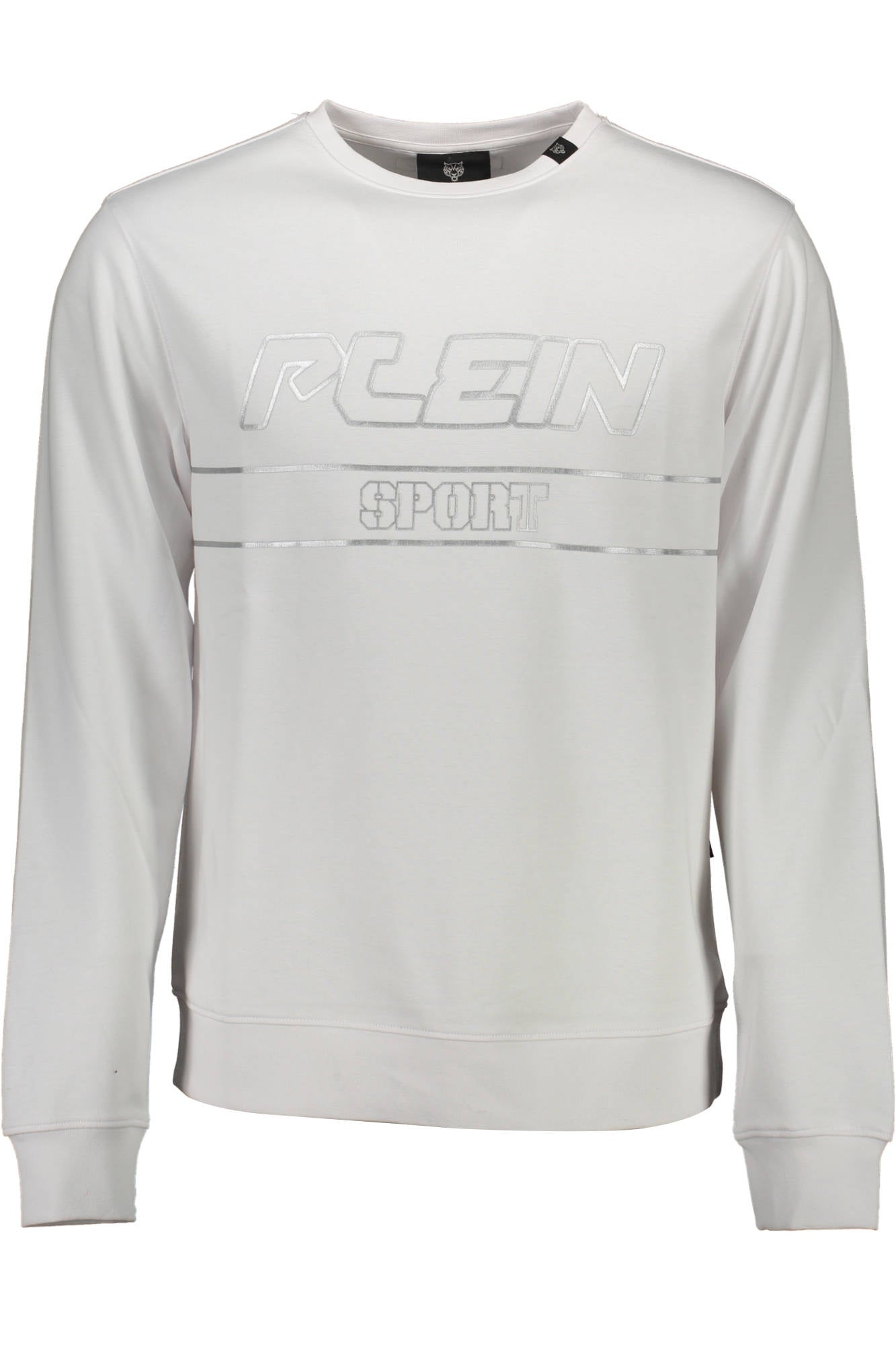 PLEIN SPORT FELPA SENZA ZIP UOMO BIANCO