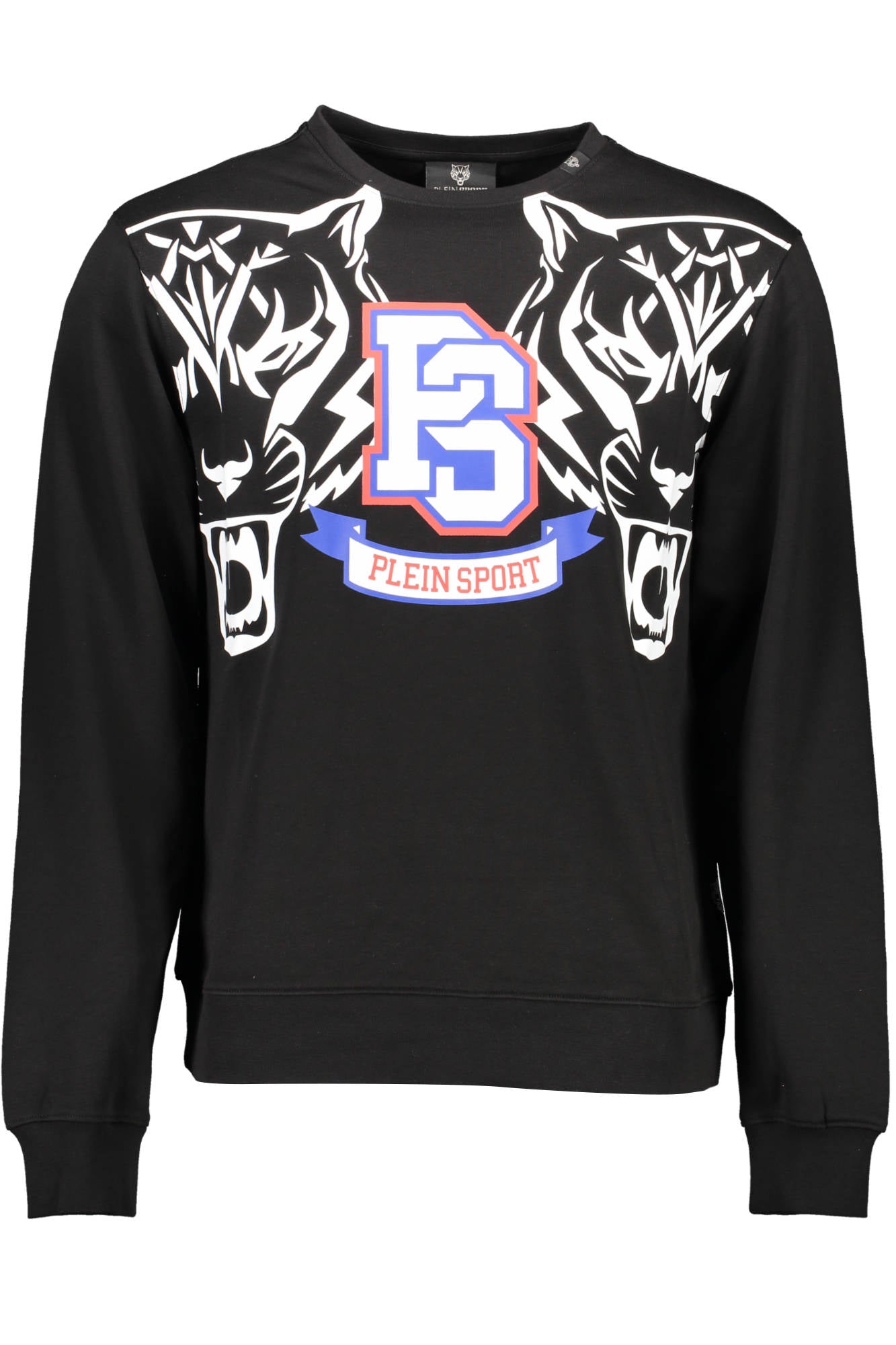 PLEIN SPORT FELPA SENZA ZIP UOMO NERO