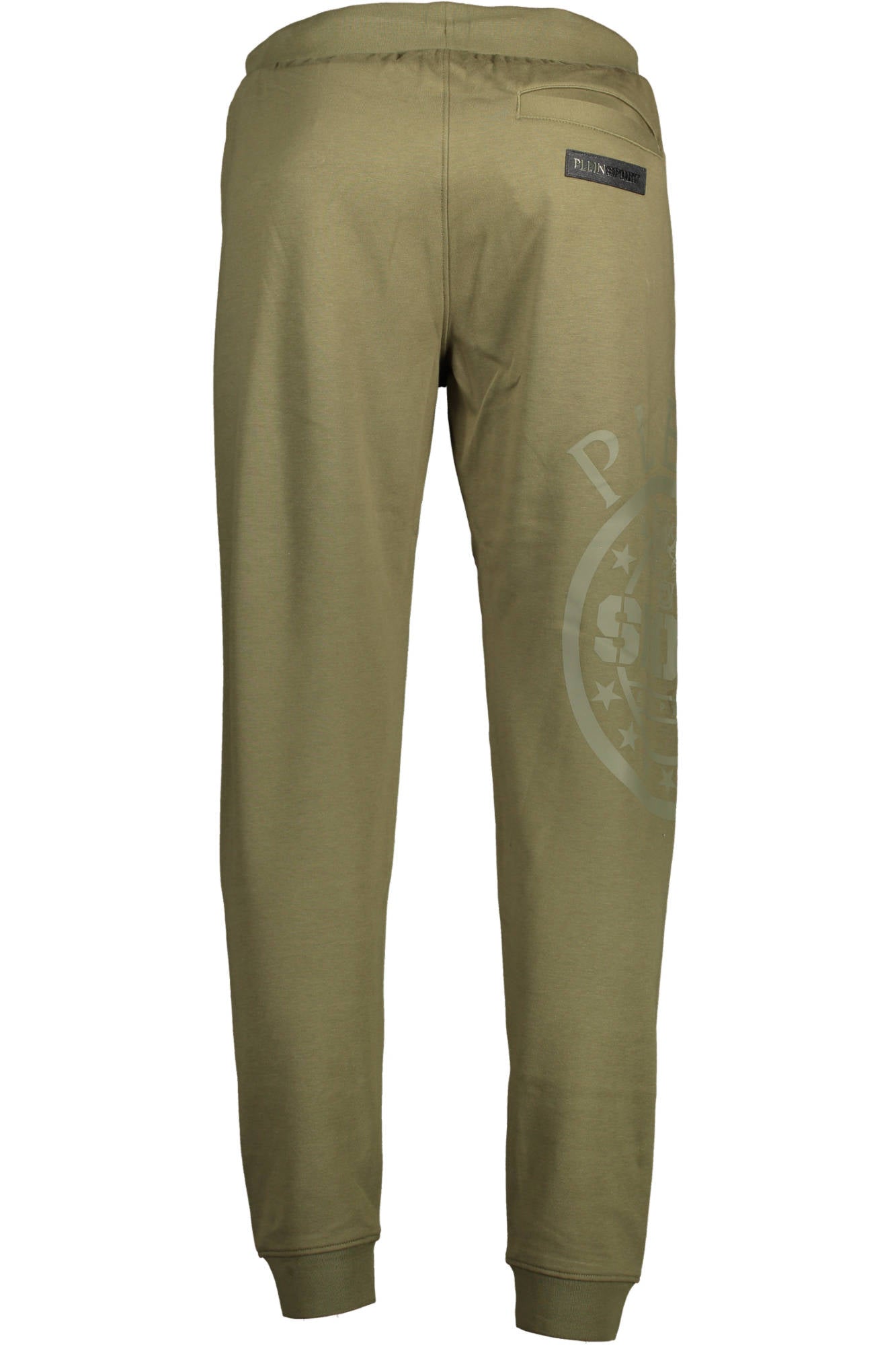 PLEIN SPORT PANTALONE UOMO VERDE