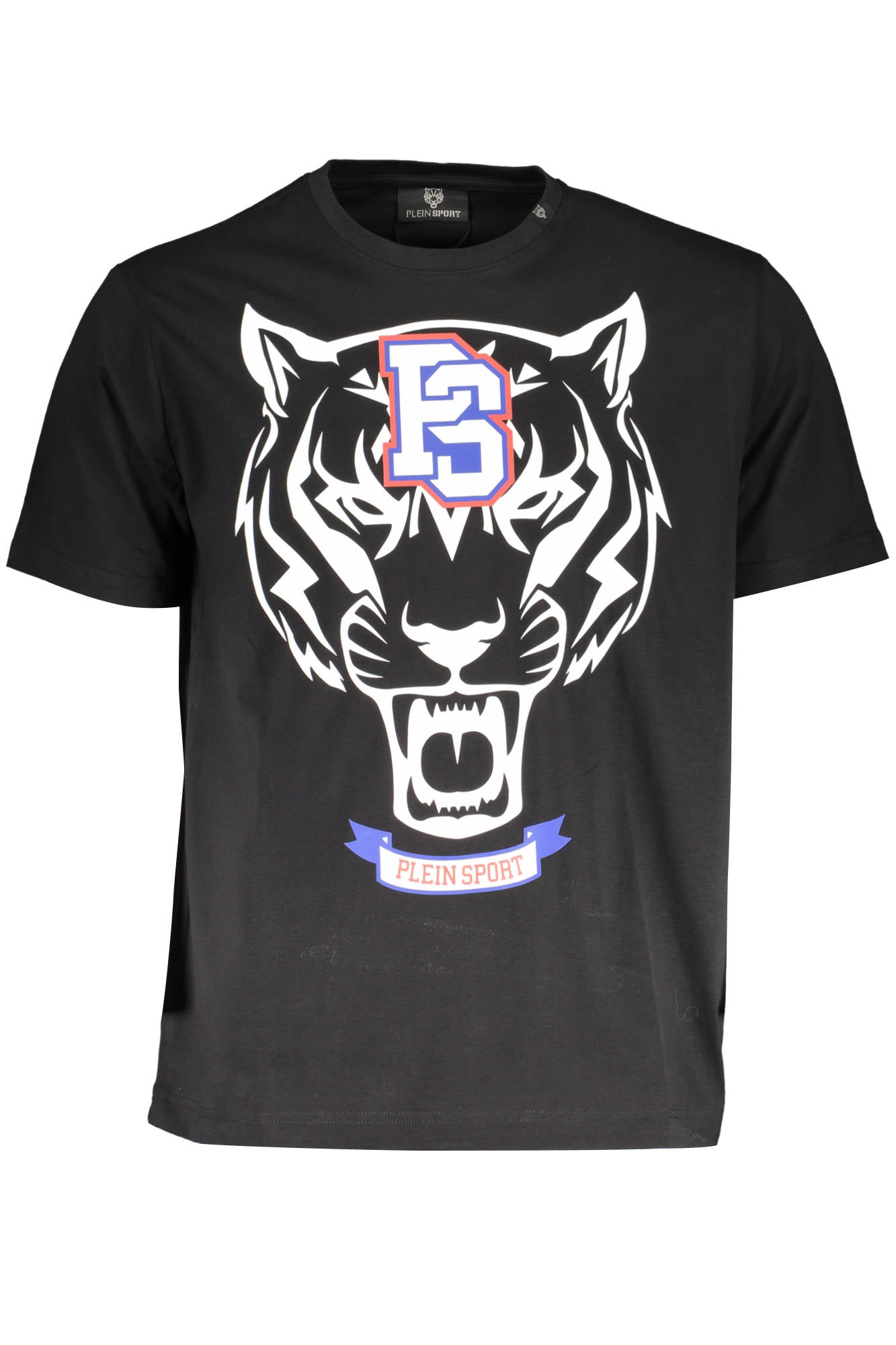 PLEIN SPORT T-SHIRT MANICHE CORTE UOMO NERO