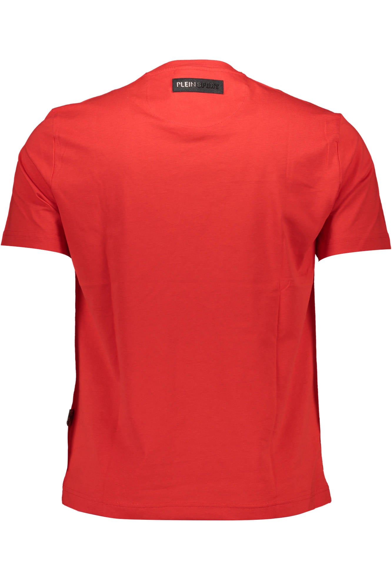 PLEIN SPORT T-SHIRT MANICHE CORTE UOMO ROSSO