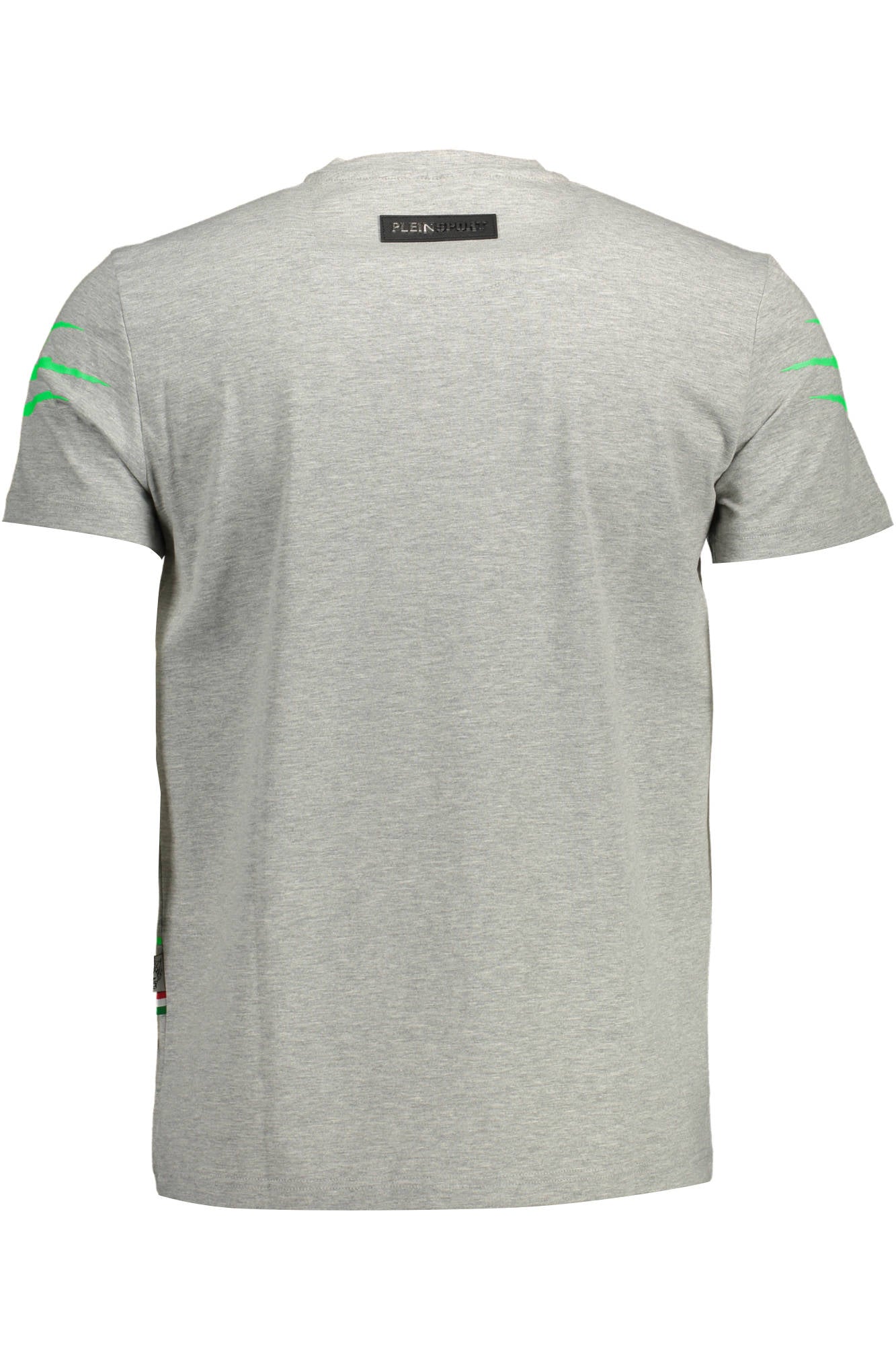 PLEIN SPORT T-SHIRT MANICHE CORTE UOMO GRIGIO