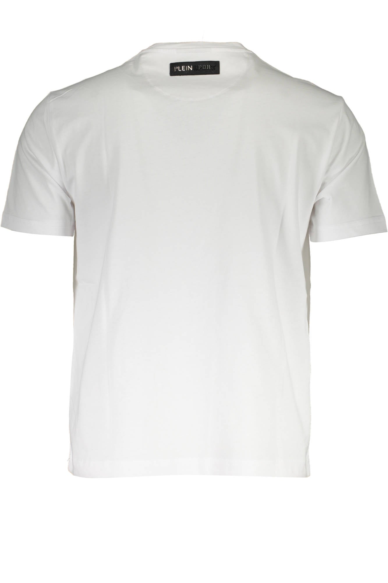 PLEIN SPORT T-SHIRT MANICHE CORTE UOMO BIANCO