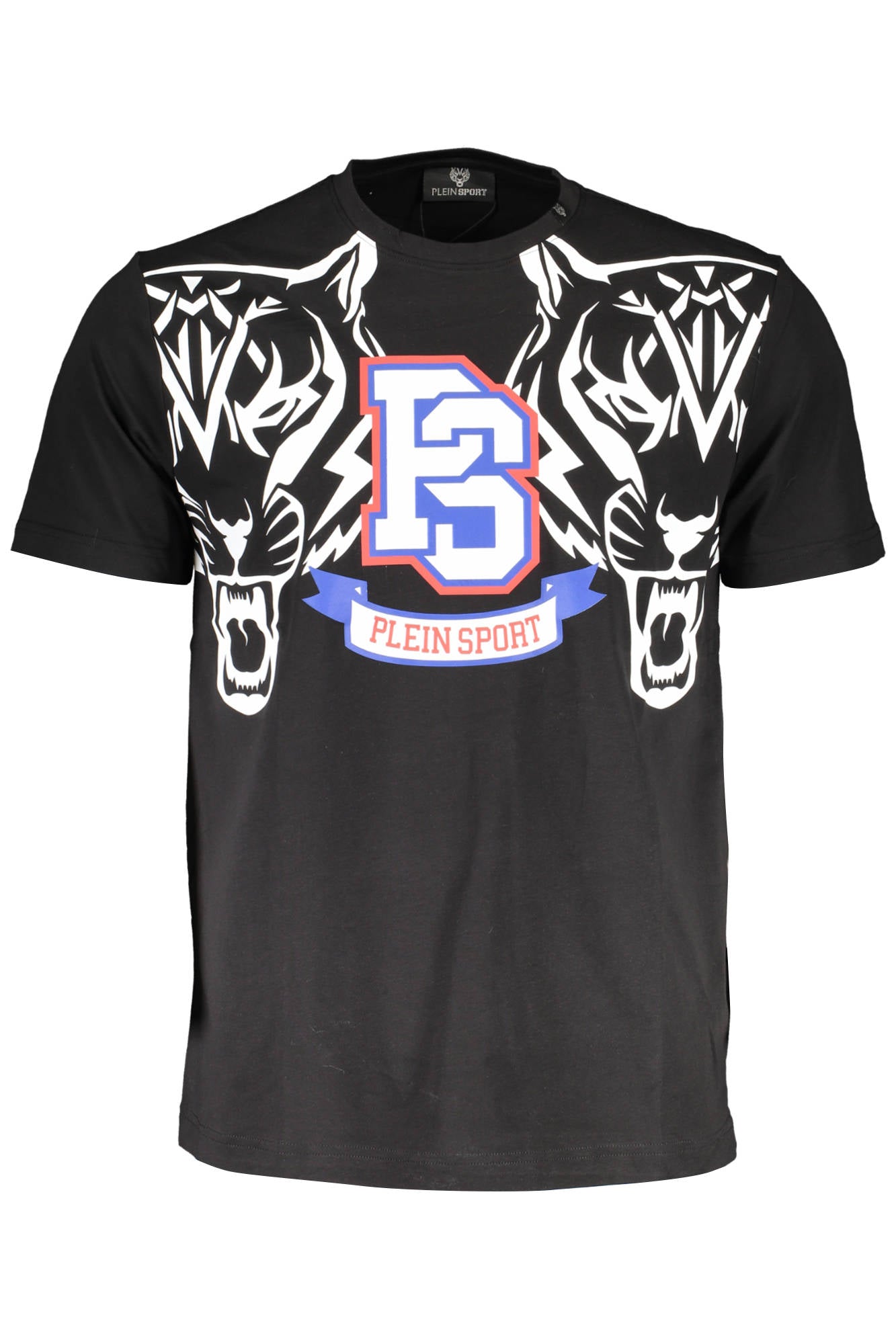 PLEIN SPORT T-SHIRT MANICHE CORTE UOMO NERO