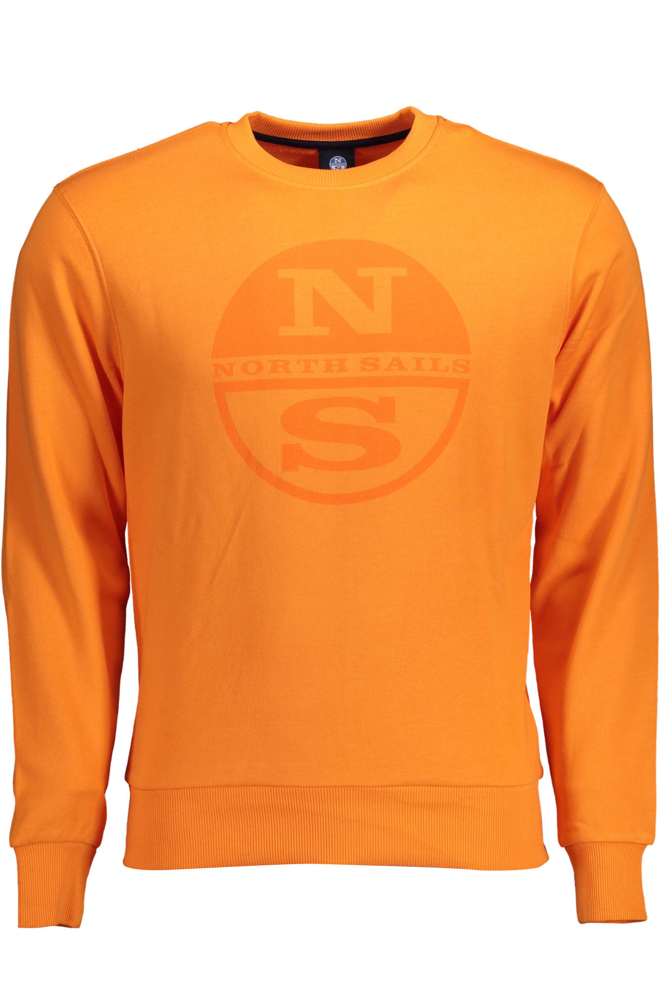 NORTH SAILS FELPA SENZA ZIP UOMO ARANCIO