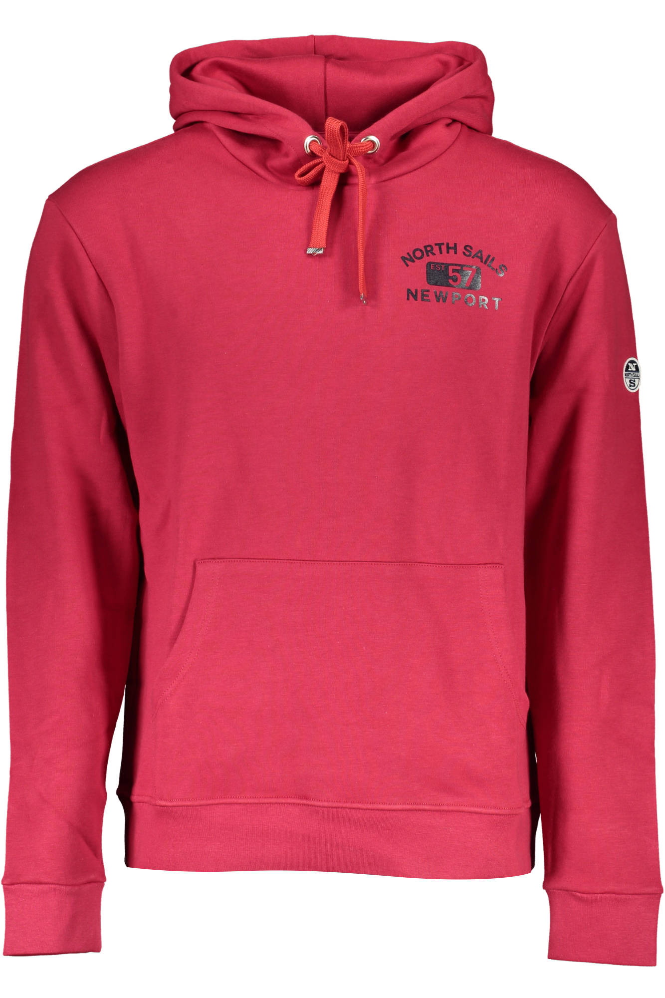 NORTH SAILS FELPA SENZA ZIP UOMO ROSSO