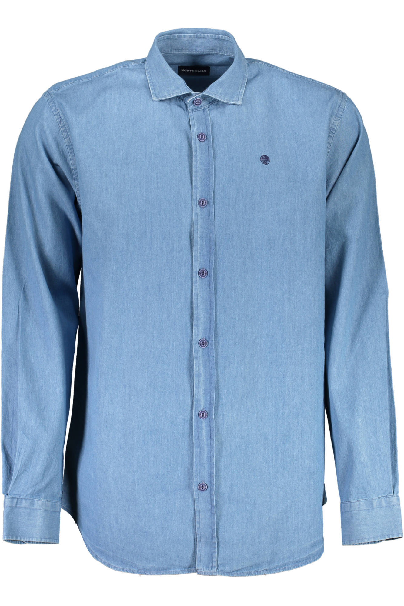 NORTH SAILS CAMICIA MANICHE LUNGHE UOMO AZZURRO