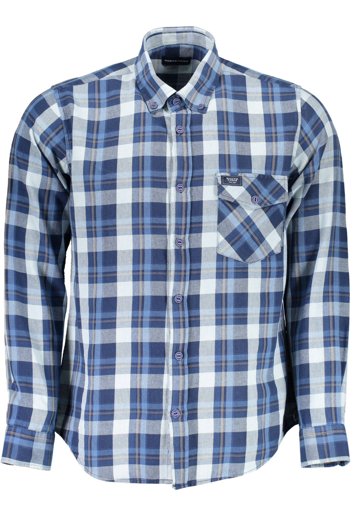 NORTH SAILS CAMICIA MANICHE LUNGHE UOMO BLU