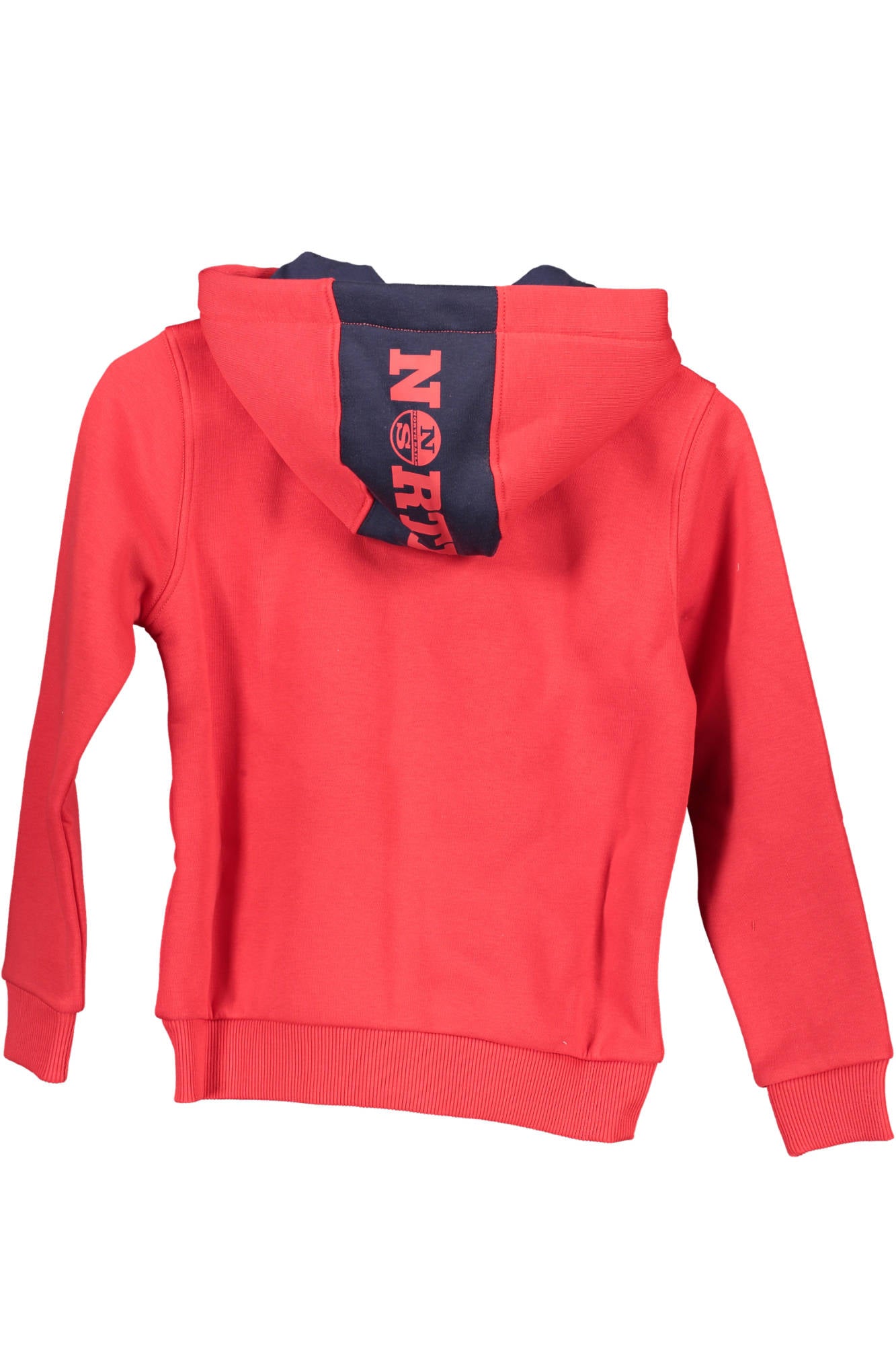 NORTH SAILS FELPA CON ZIP BAMBINO ROSSO