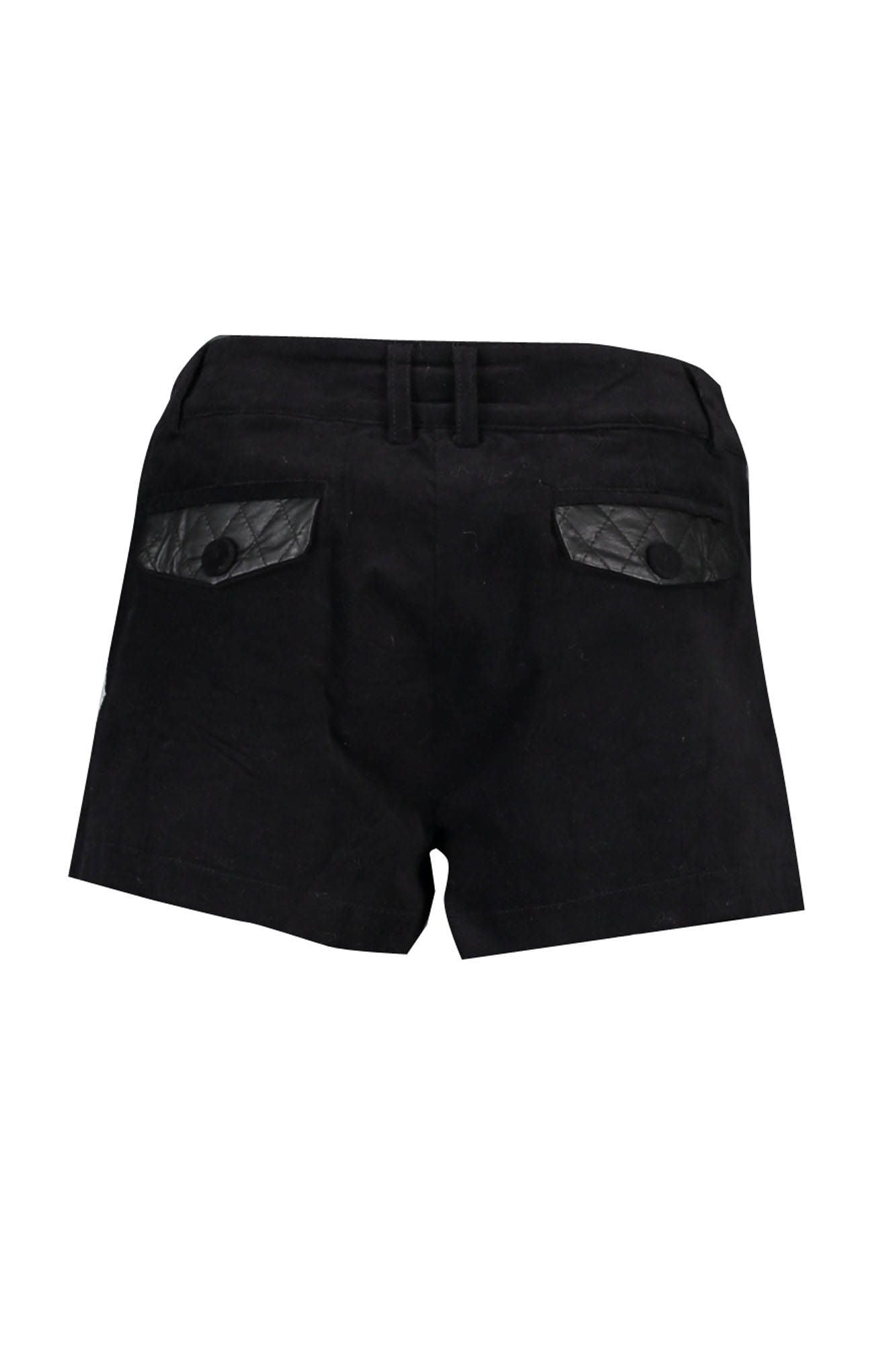 LAVAND. PANTALONE SHORT DONNA NERO