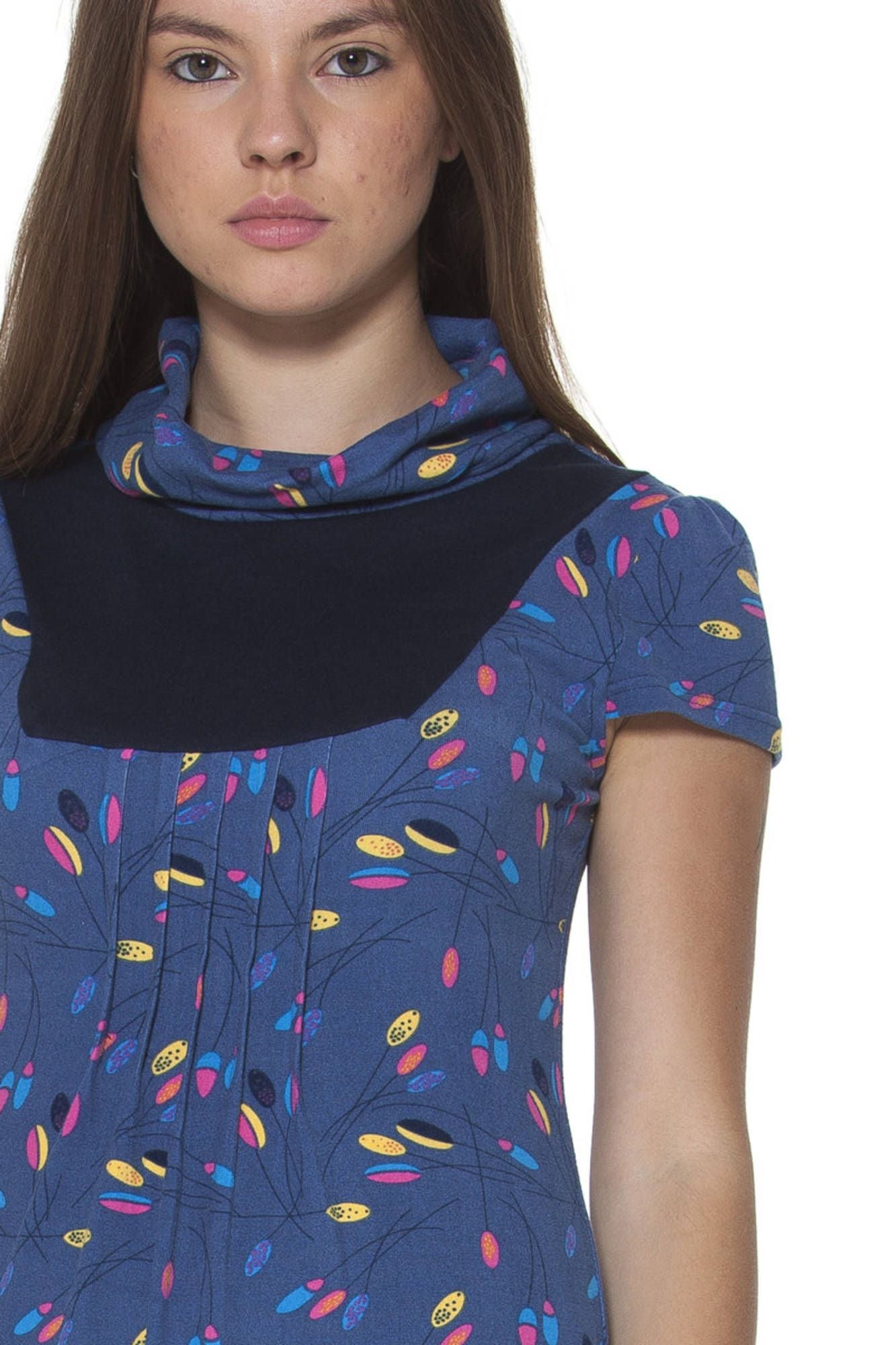 GINGER ABITO CORTO DONNA BLU