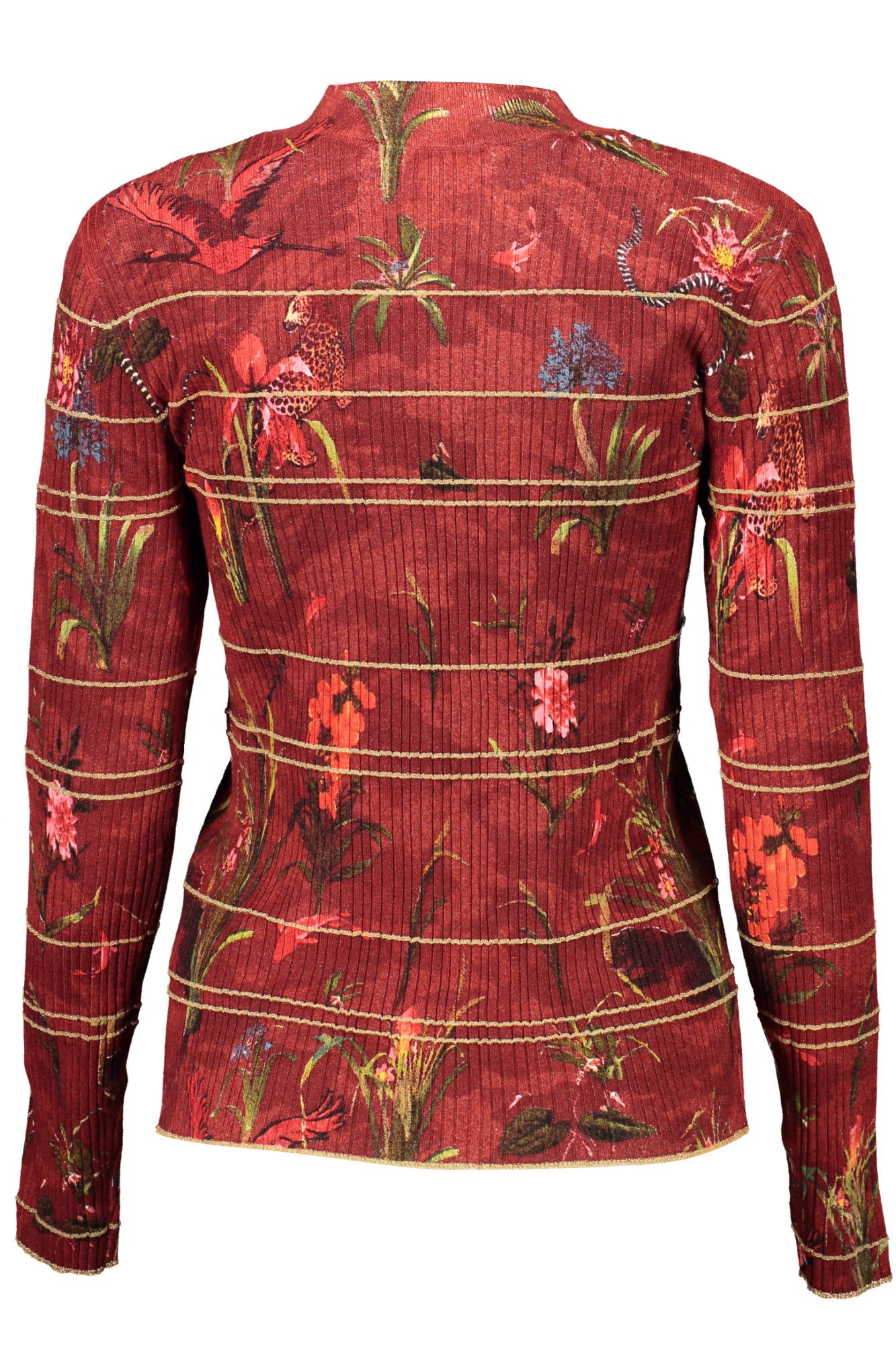 DESIGUAL MAGLIA DONNA ROSSO