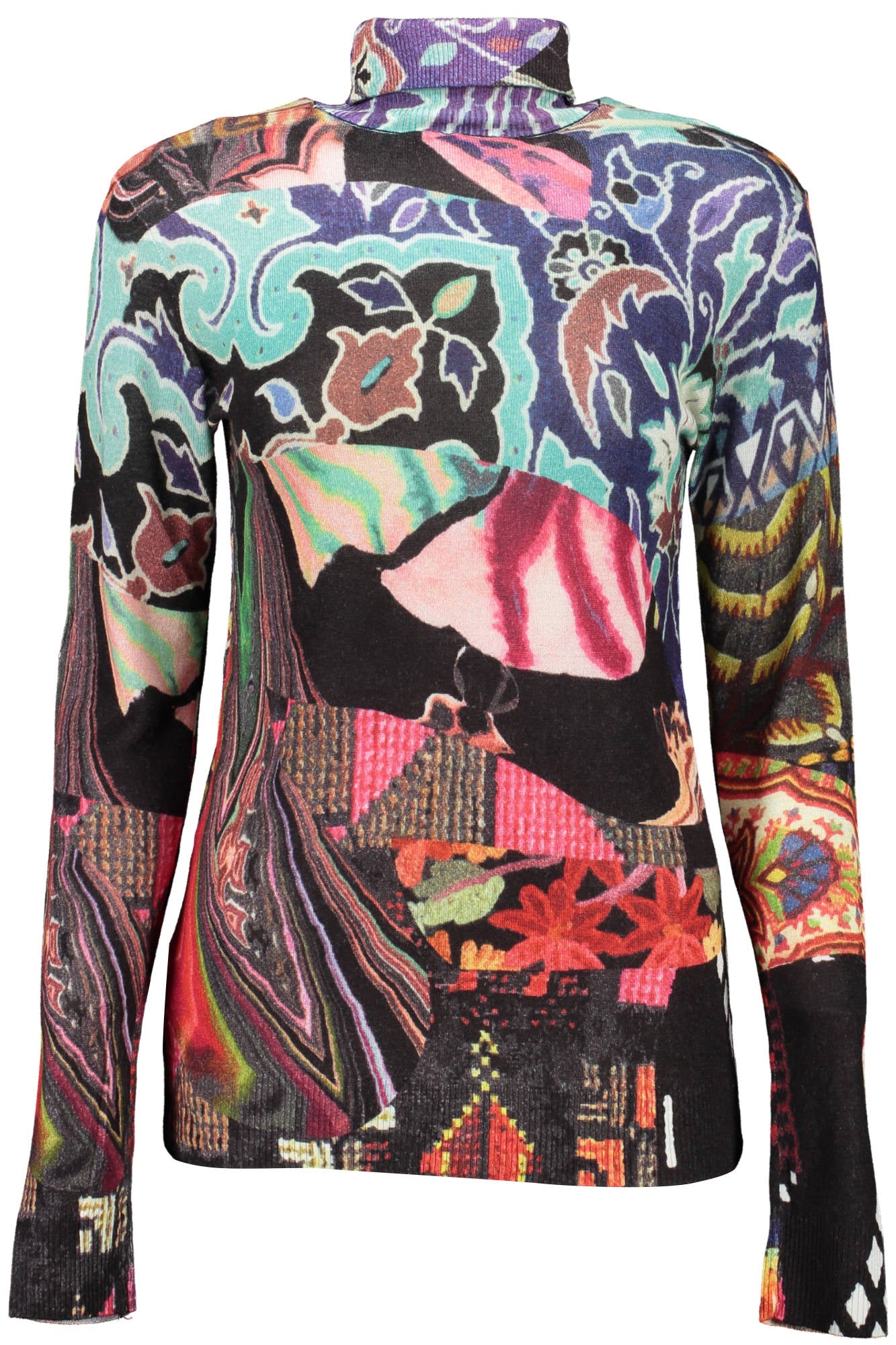 DESIGUAL MAGLIONE DONNA NERO