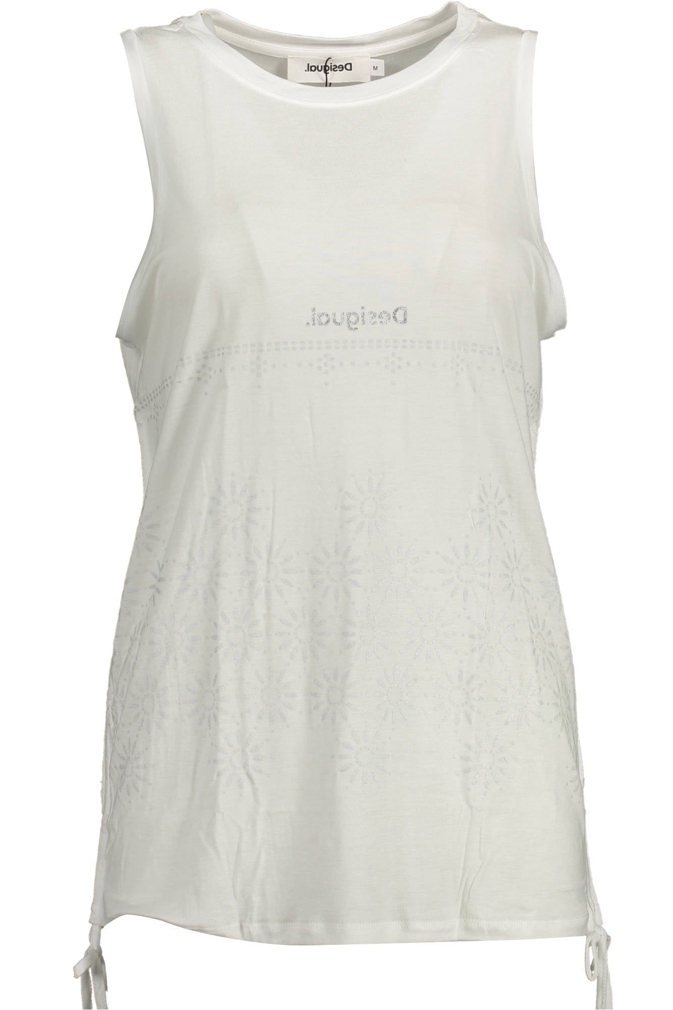 DESIGUAL CANOTTA DONNA BIANCO