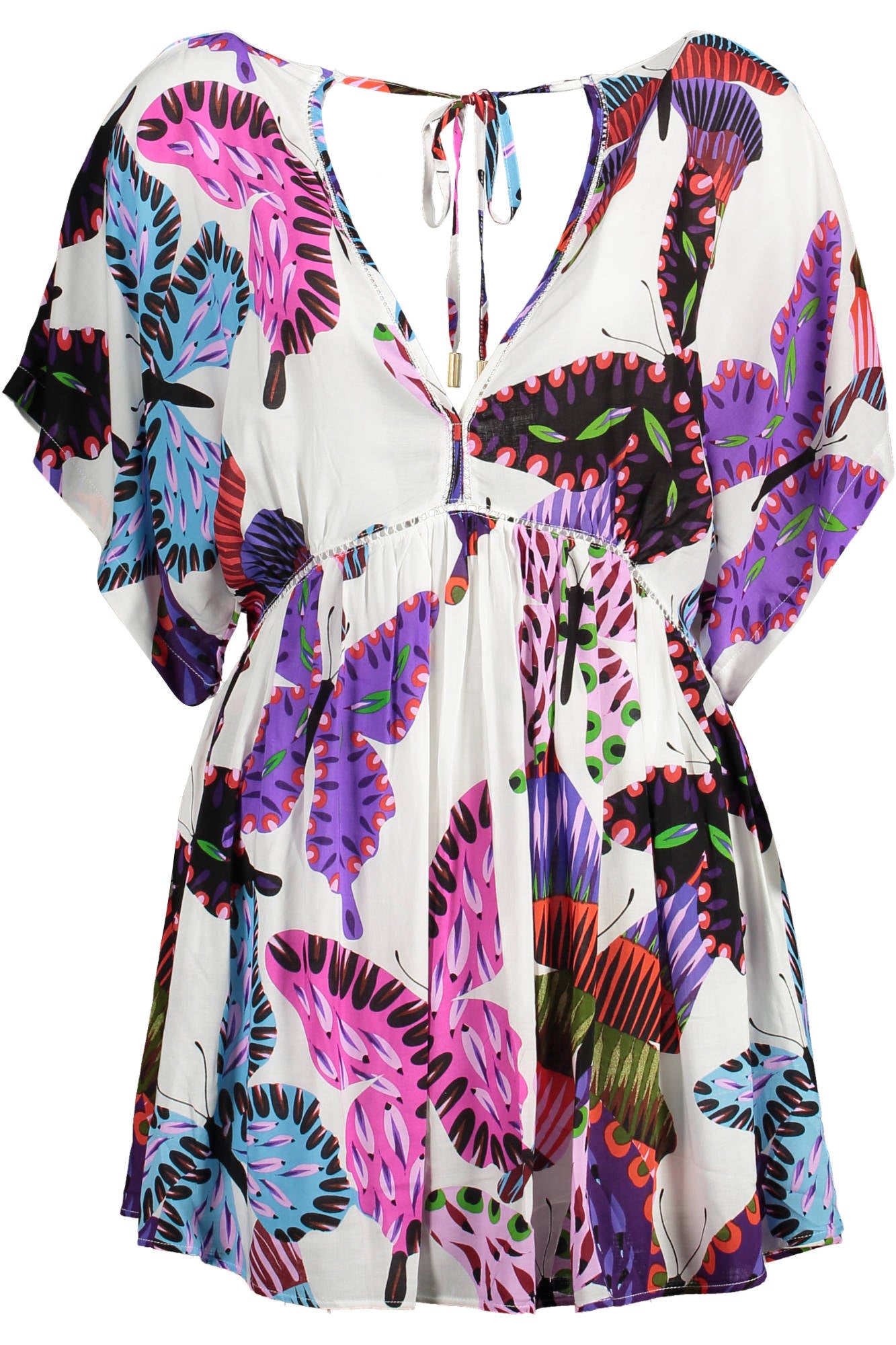 DESIGUAL ABITO CORTO DONNA BIANCO